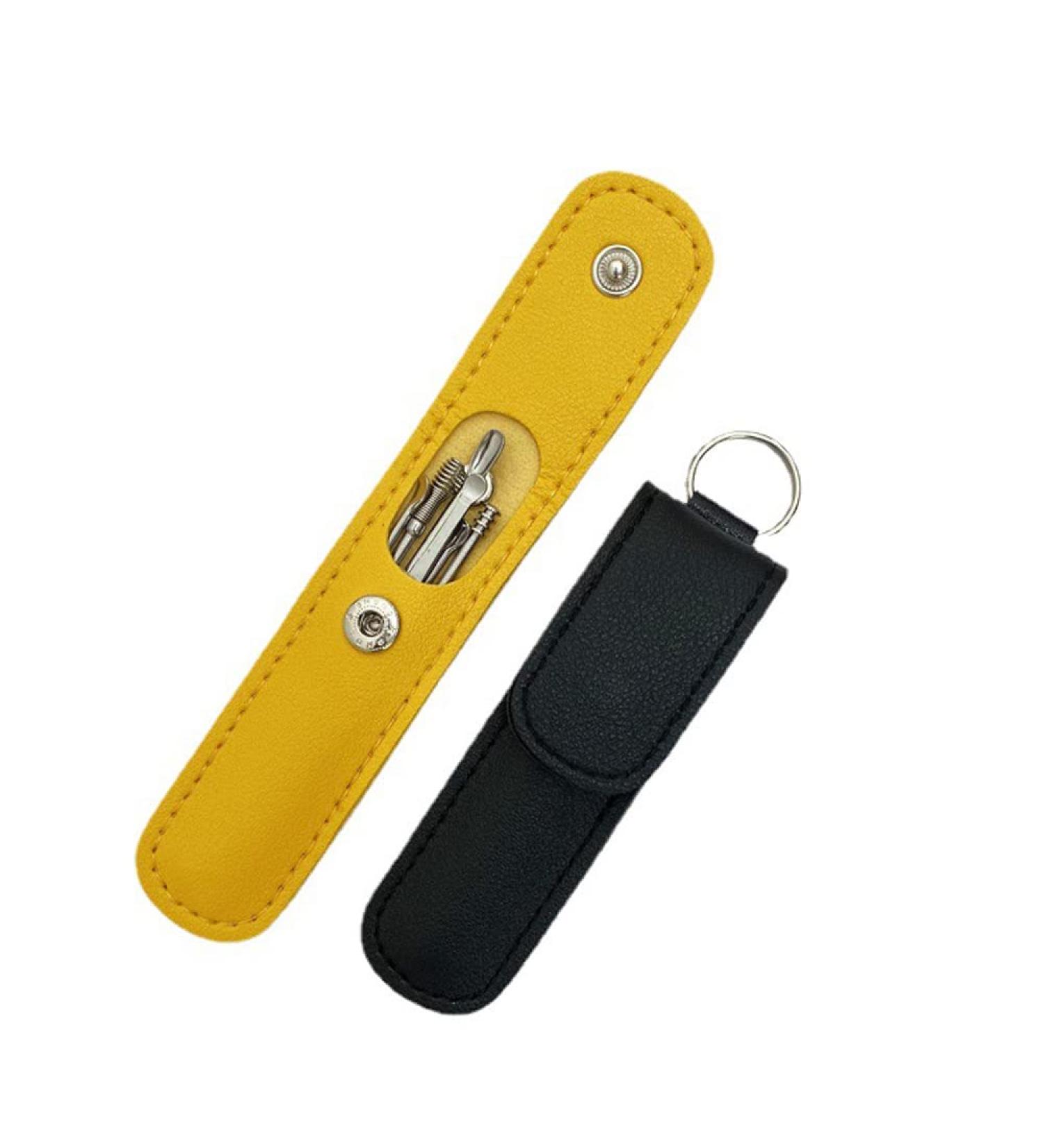 Earwax Cleaner Tool Set Earwax Removal Set Earwax Removal Kit for Adults One Set Includes 6 Pieces (3 pcs yellow leather package) 3 pcs Yellow Leather Package - Buy Online on SooperMarket.com