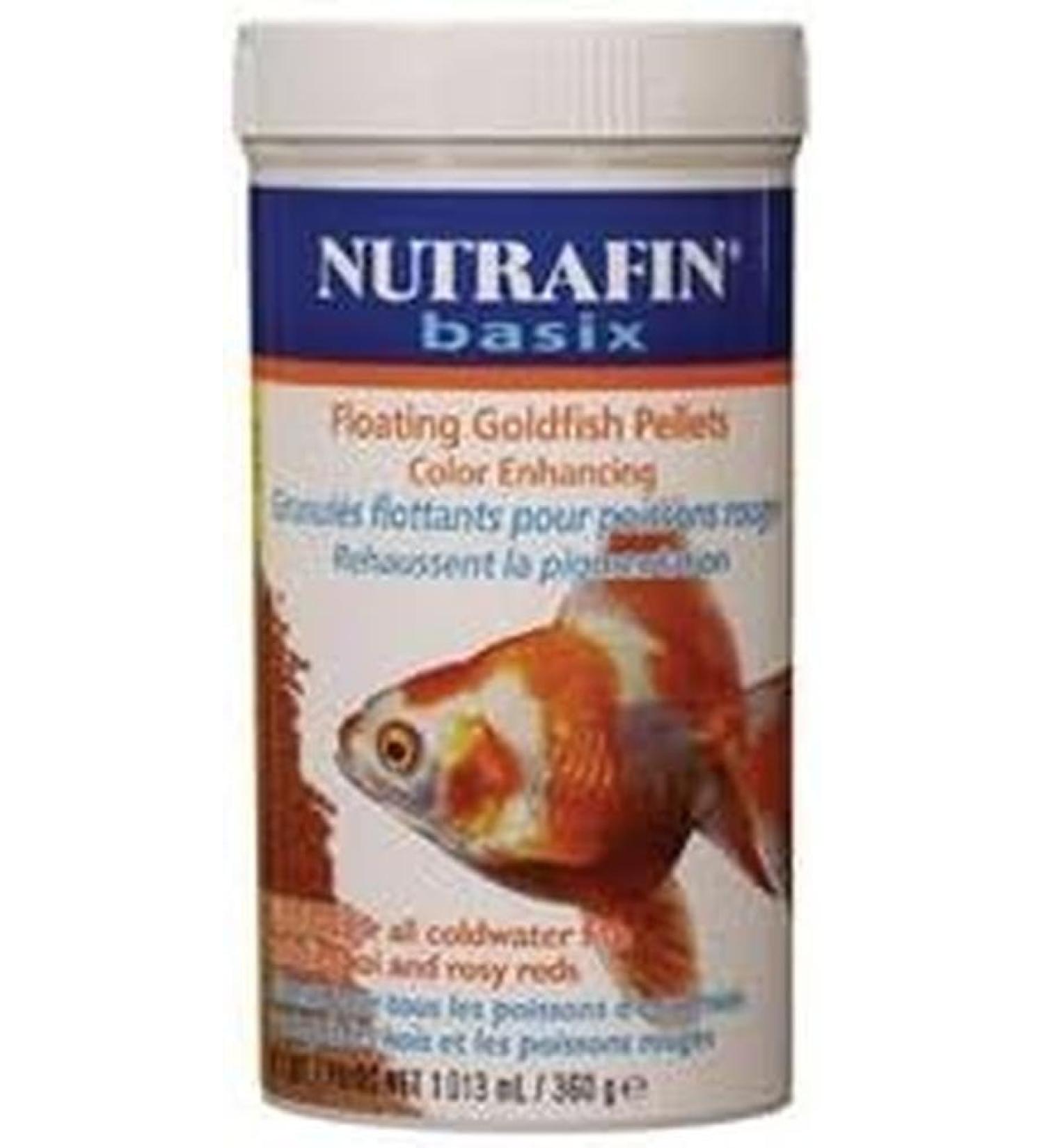 Nutrafin A7186 Basix Floating Goldfish Pellets 360g (12.7-Ounce)