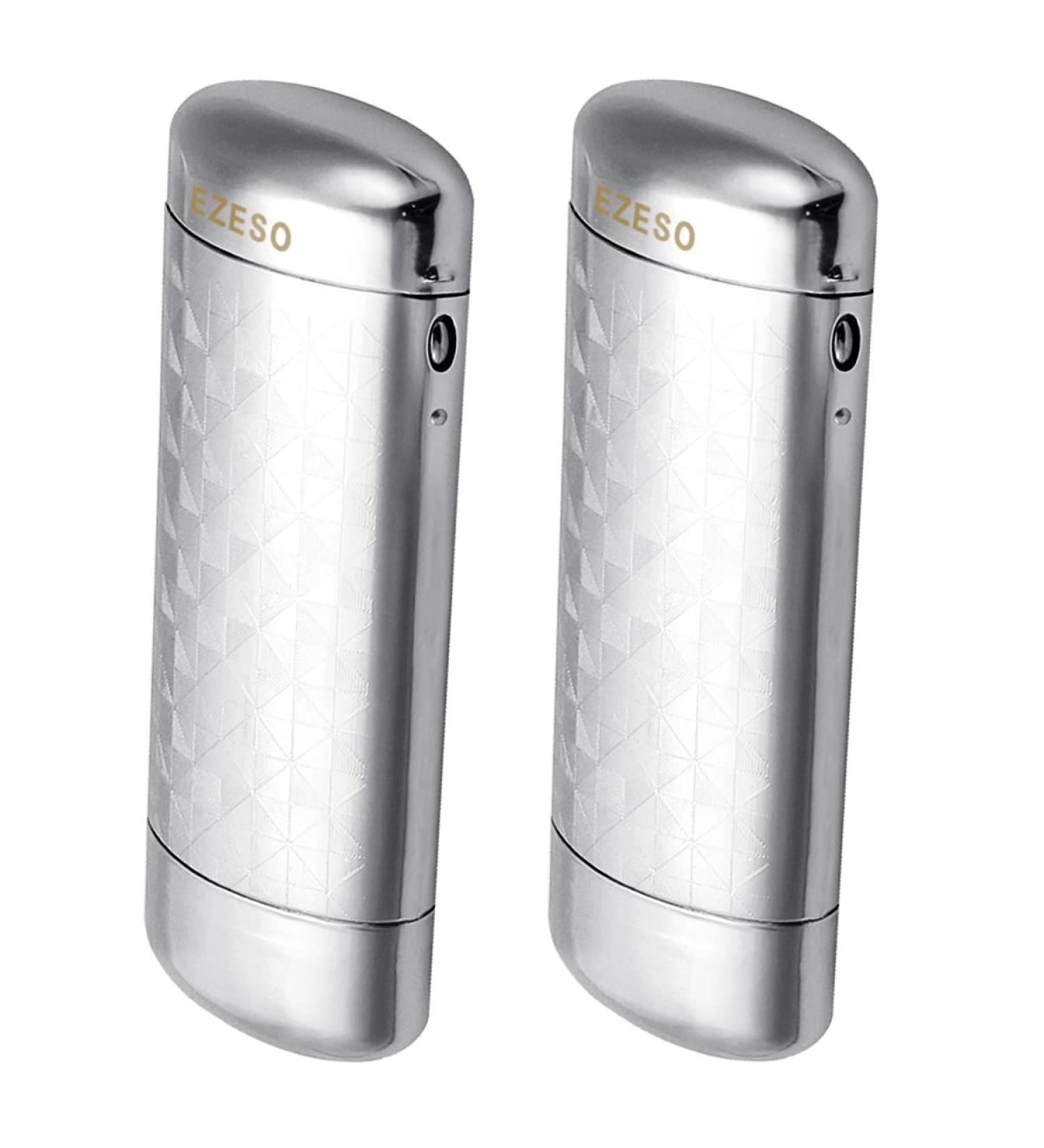 2 Pcs Aluminum Lattice Glasses Case for Small Frame - Silver - Buy Online on SooperMarket.com