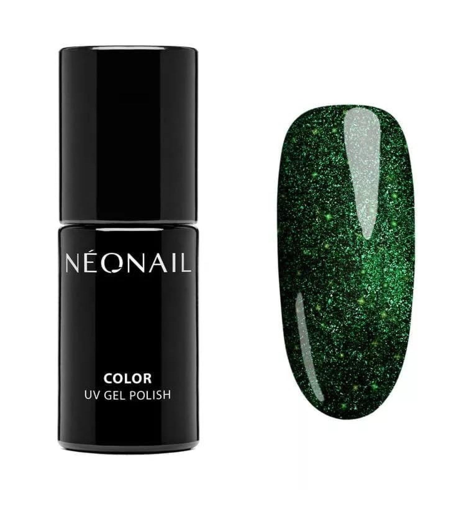 Buy Neonail UV Nail Polish 7.2 ml - Green Glitter Gel Lacquer for Stunning Nail Designs | Find Freedom Colors - Buy Online on SooperMarket.com