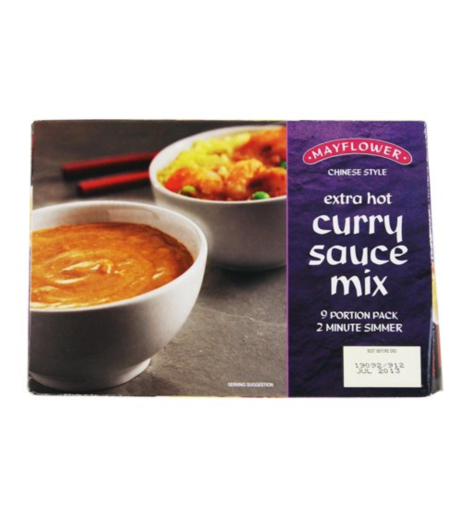 Mayflower Extra Hot Curry Sauce Mix - 12 Boxes