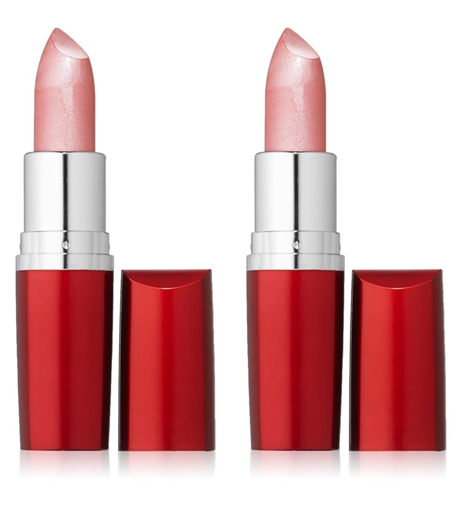 Maybelline New York Moisturizing Lipstick with Jojoba Oil - Metallic Mauve (No. 132) Creamy Texture Hydrating & Nourishing 2 Pack (5G Each) - International Shipping Available - Buy Online on SooperMarket.com