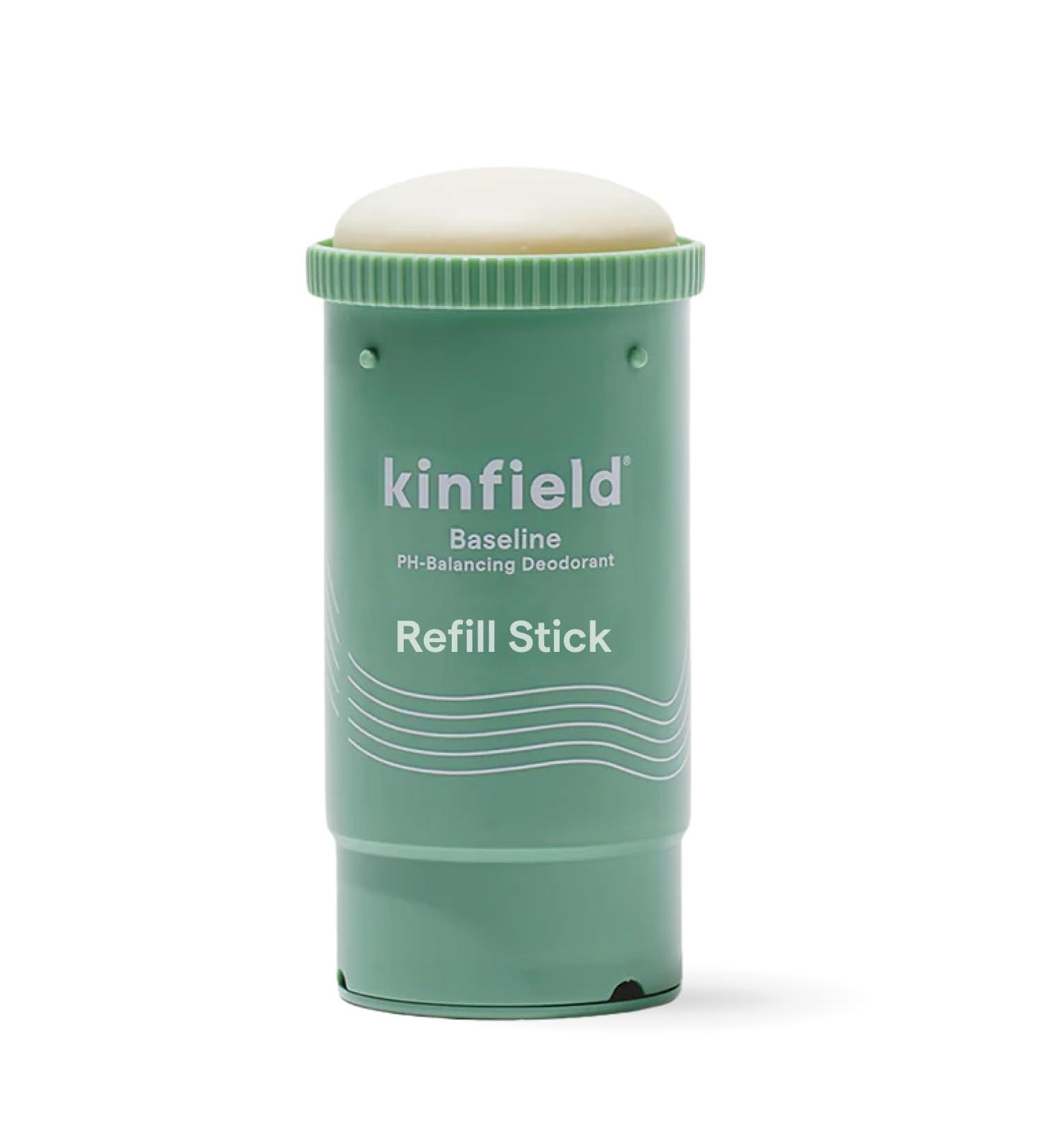 Kinfield Baseline PH-Balancing Deodorant Refill Stick - Vegan Natural Deodorant for Sensitive Skin - 2.8 oz - Worldwide Shipping Available - Buy Online on SooperMarket.com