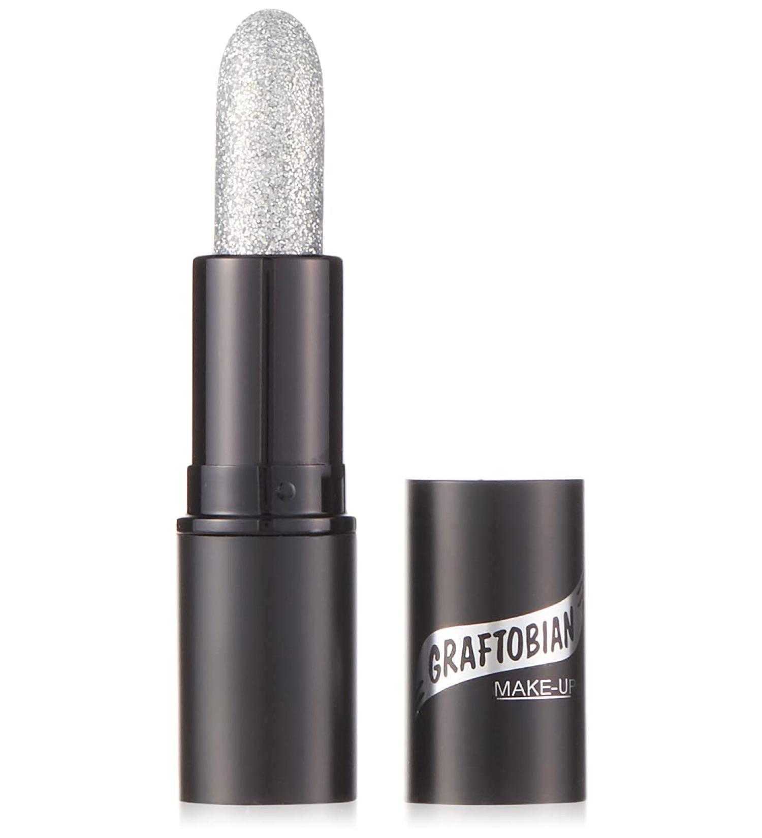 Graftobian Professional Color Lipstick - Long-Wearing HD Shades for All Skin Tones - Semi-Matte Finish with Silver Glitter - Buy Online on SooperMarket.com