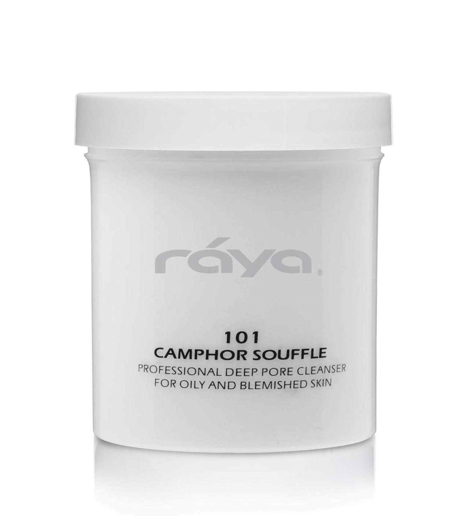 Raya Camphor Souffl Facial Cleanser 16 oz | pH Balanced Face Wash for Oily Skin | Reduces Whiteheads & Blackheads | Clogged Pore Clearer - Buy Online on SooperMarket.com