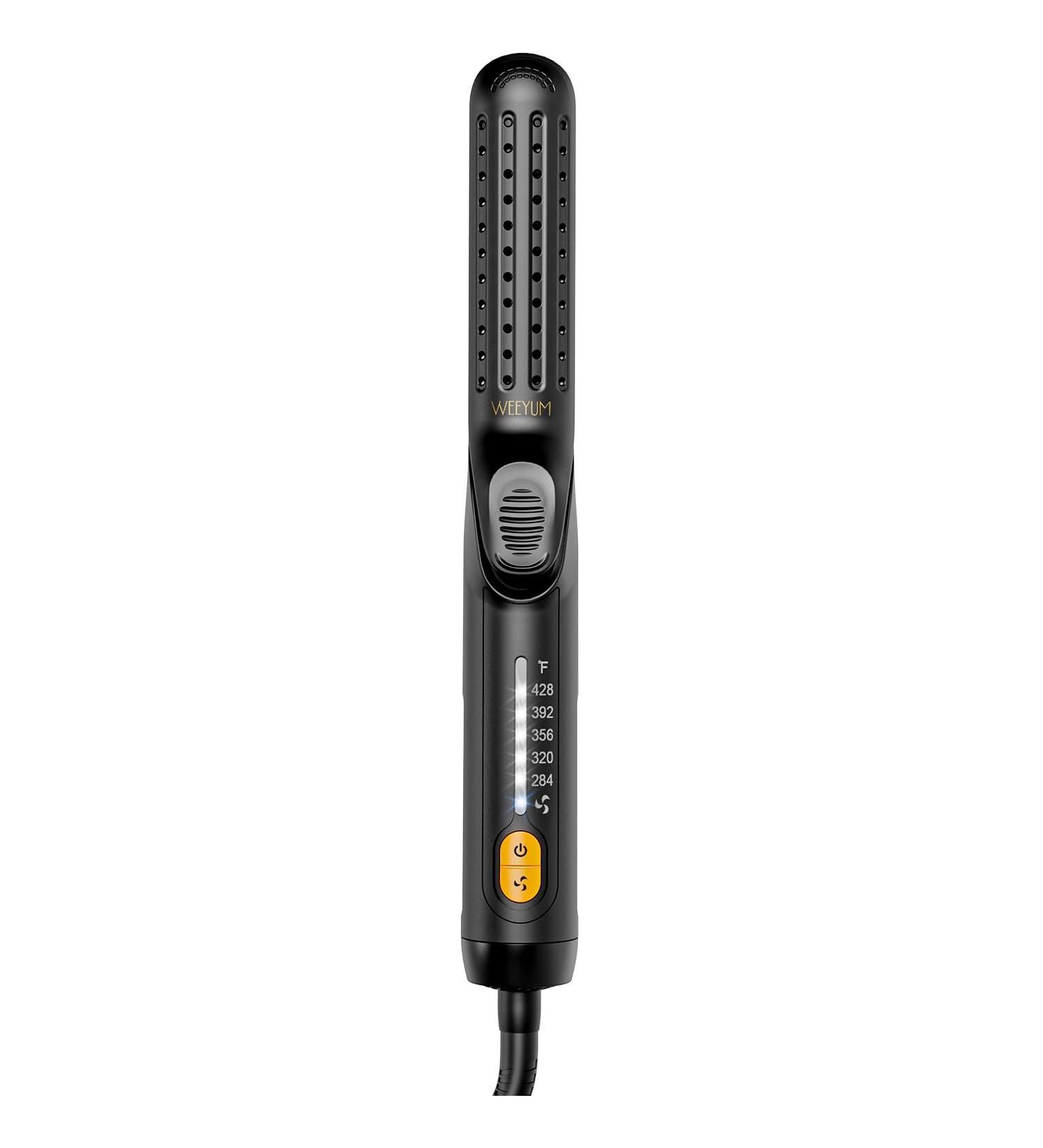 WEEYUM 2-in-1 Airflow Styler Hair Straightener & Curler - Professional Adjustable Temp 360 Airflow Dual Voltage for International Use - Buy Online on SooperMarket.com