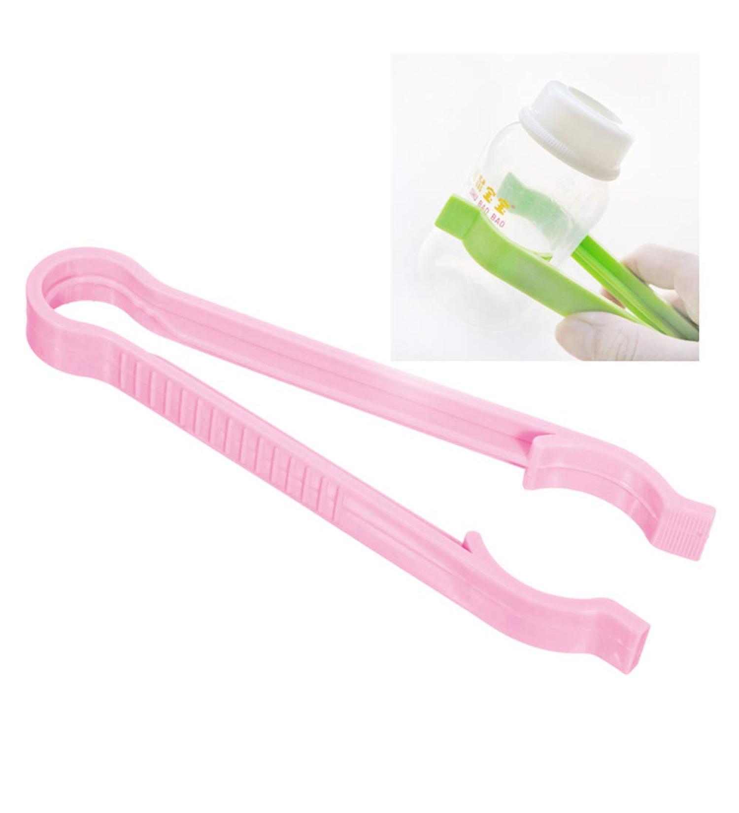 TOSSPER 2pcs Multifunctional Baby Bottle Clips | Anti-slip Tongs for Easy Feeding | Random Color | International Shipping Available - Buy Online on SooperMarket.com
