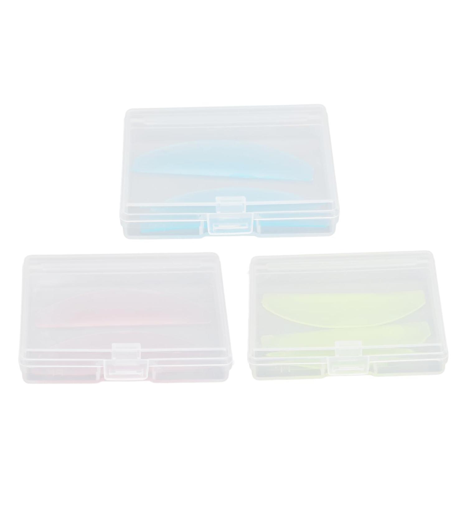 3 Pairs Eyelash Lift Pads Lash Lifting Tool - Reusable Silicone Ultra Thin Suitable for Individuals Beauty Salons with 3 Storage Box - Buy Online on SooperMarket.com