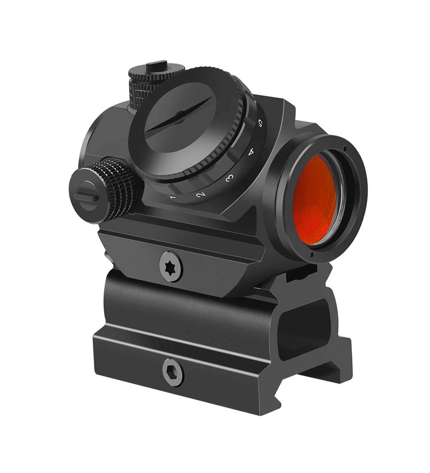 Feyachi RDS-22 2MOA Micro Red Dot Sight with 0.83 Riser Mount - Compact Scope for Absolute Co-Witness - Buy Online on SooperMarket.com