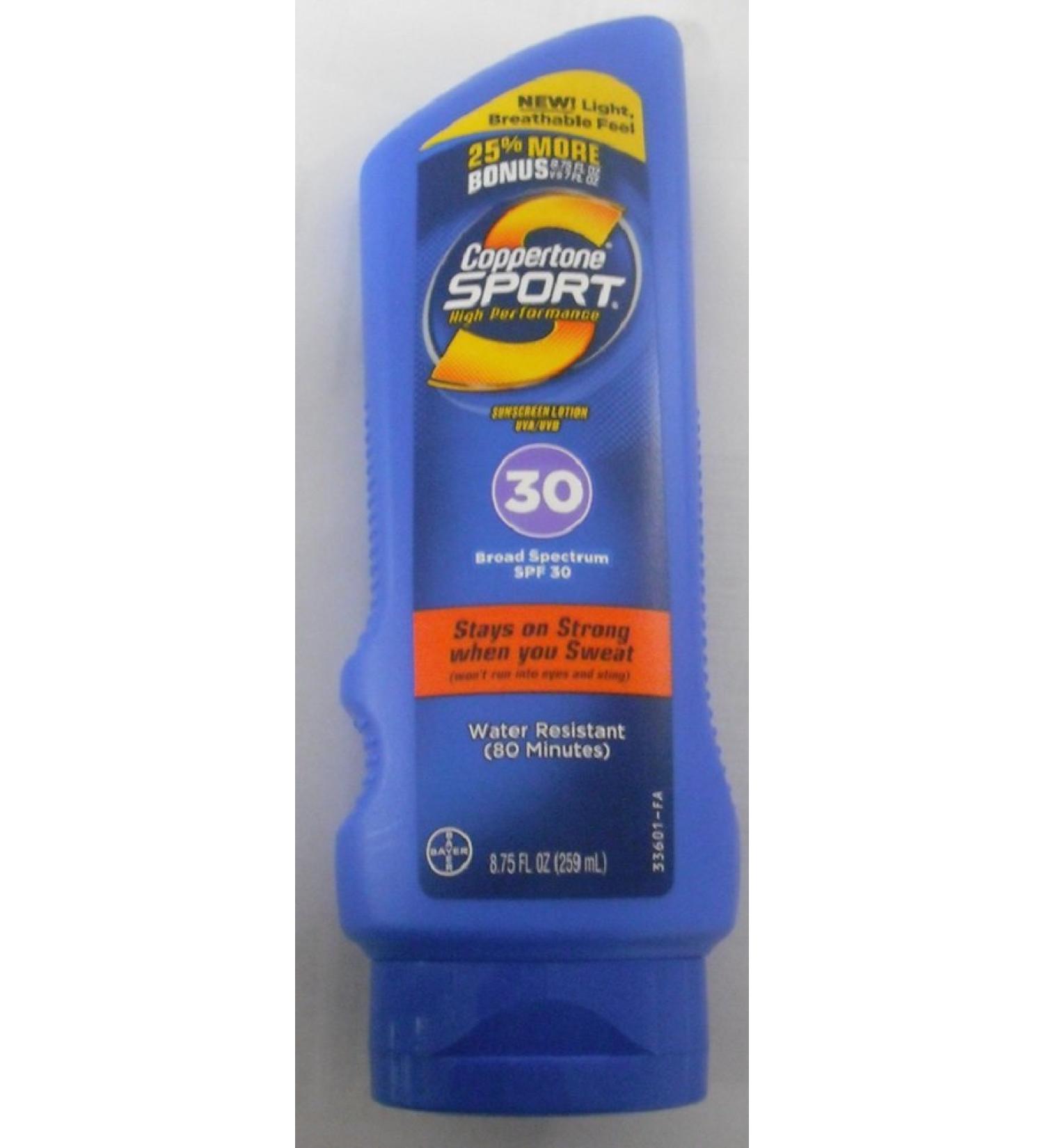 Coppertone Sport Lotion Spf 30 8.75 fl oz