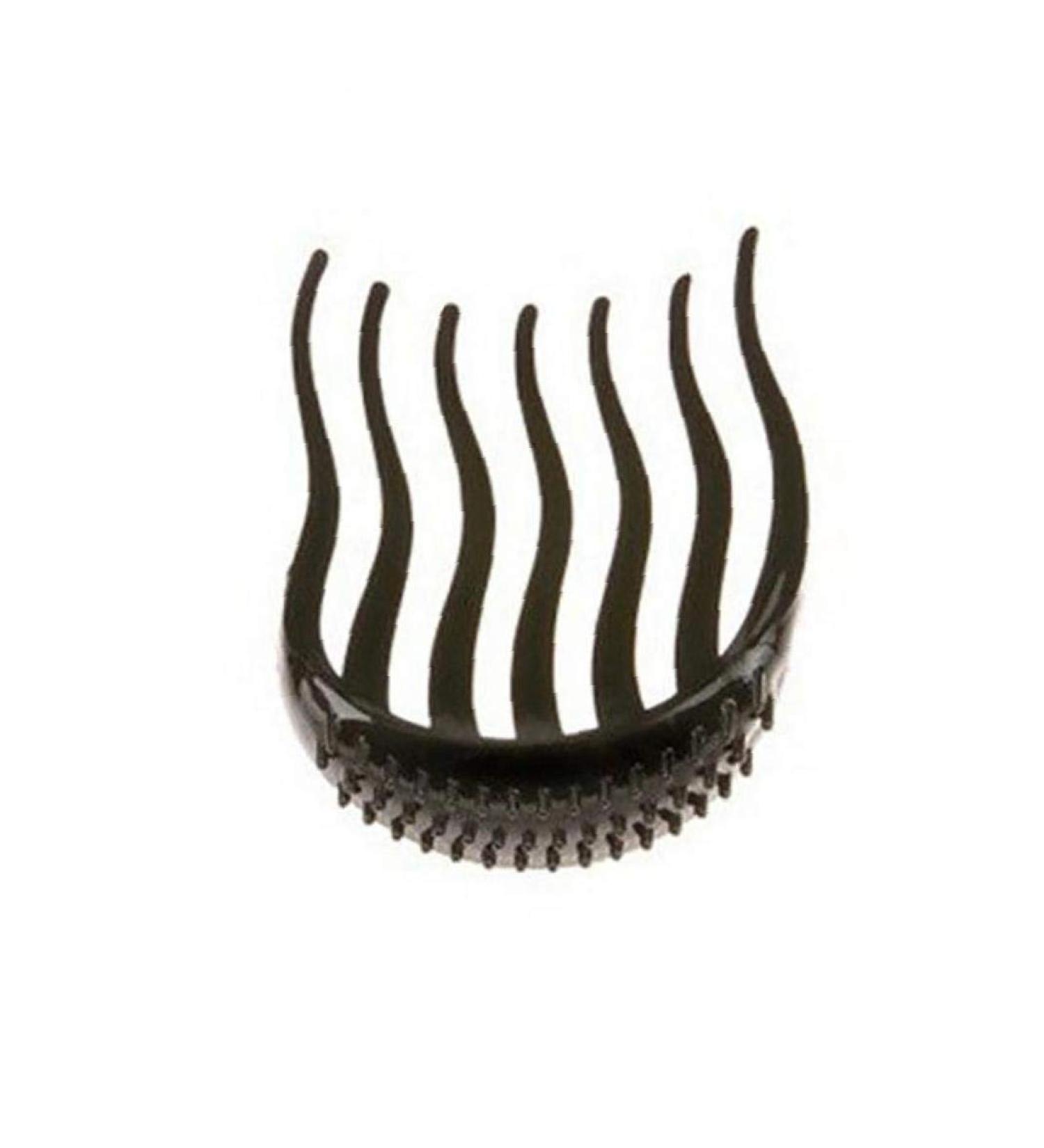 1pc Magic Hair Styling Insert Comb Bump It Up Volume Inserts for Donut Ponytail Fluffy Hair Comb Beauty Tool(black) - Buy Online on SooperMarket.com