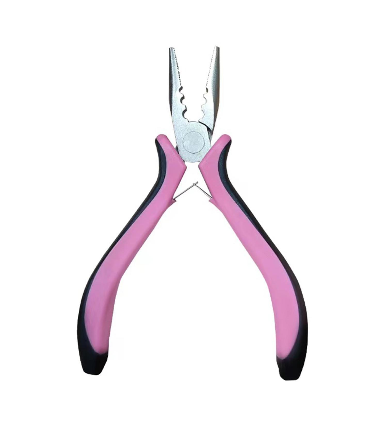 JNAWA Mini Hair Extension Pliers Extension Loops Anti Slip Handles Hair Extension Pliers Professional Hair Extensions Tool for Females Hair - Buy Online on SooperMarket.com