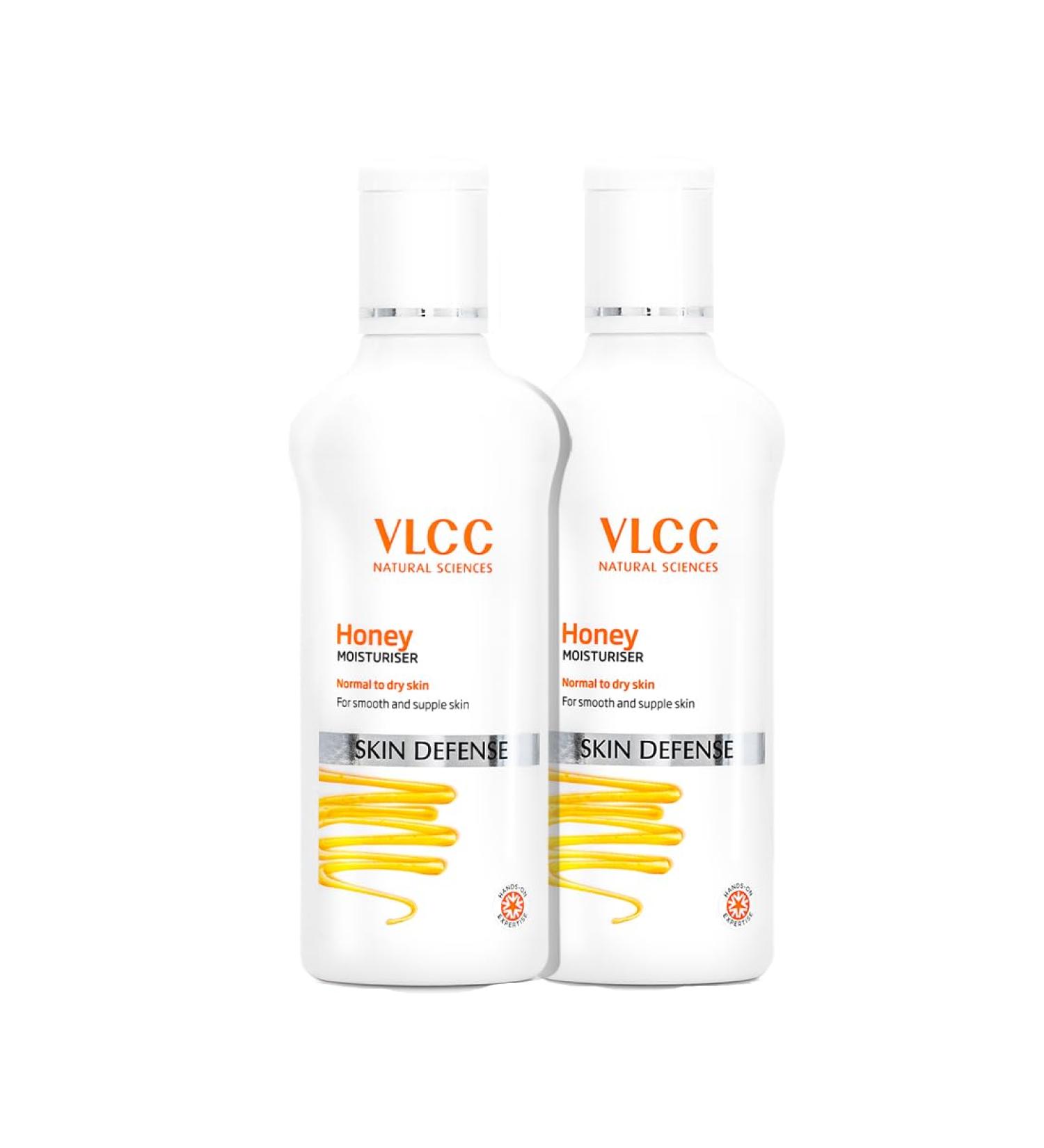 VLCC Natural Sciences Skin Defense Honey Moisturiser 100ml - Pack of 2 | Hydrating & Nourishing | International Shipping Available - Buy Online on SooperMarket.com