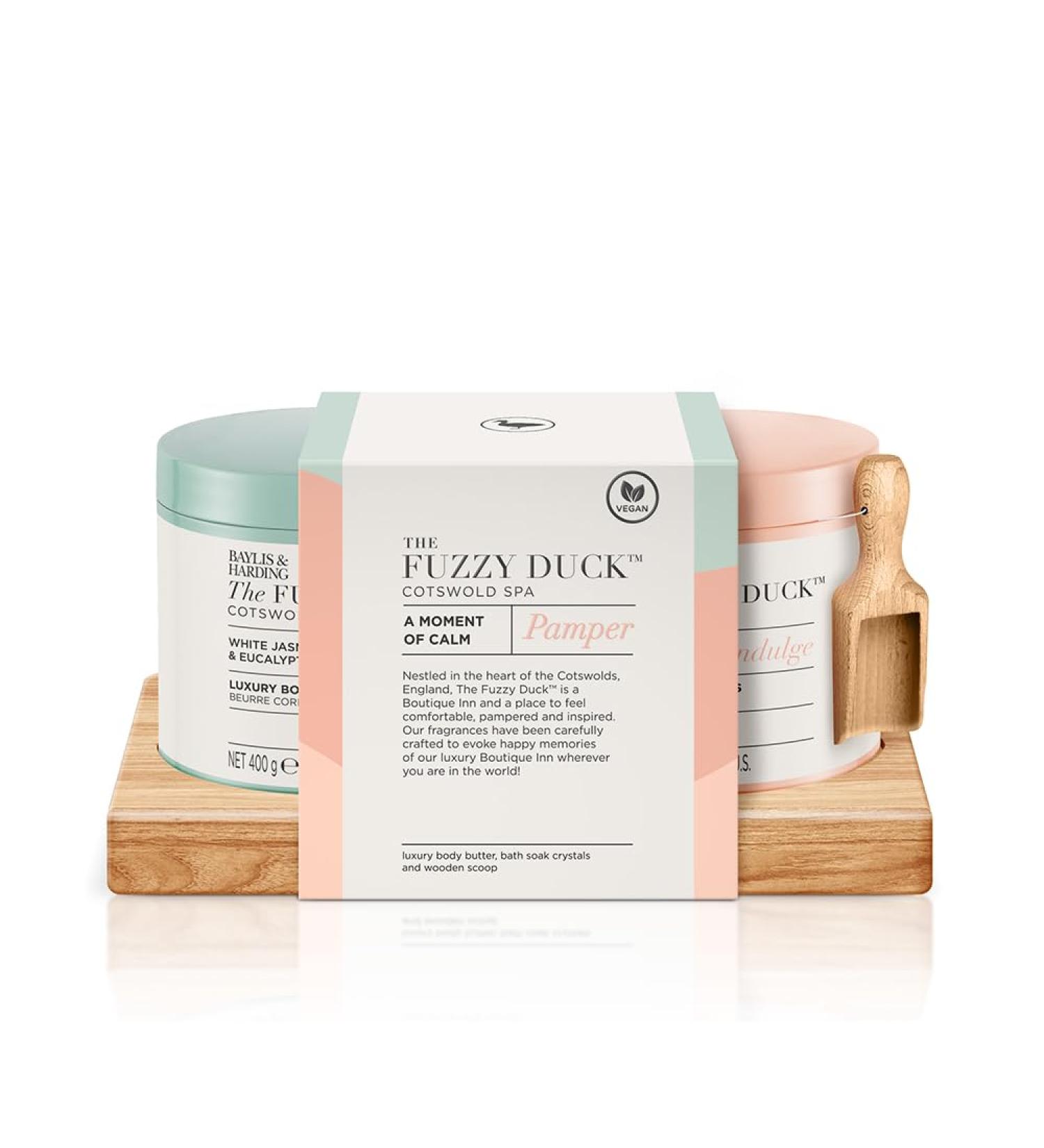 Baylis & Harding Fuzzy Duck Cotswold Spa Calm Gift Set - Vegan Friendly - Buy Online on SooperMarket.com