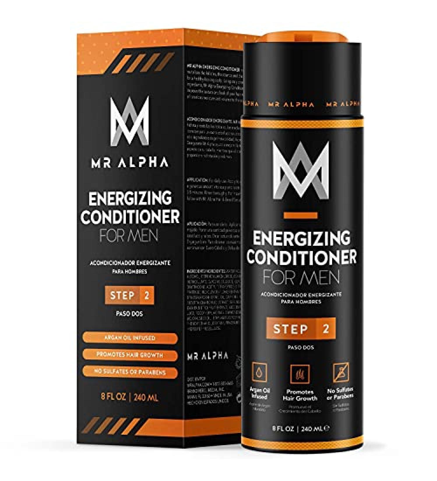 Men's Hair Growth Conditioner 8oz - Argan Oil, Saw Palmetto, DHT Blockers, USA Made - Buy Online on SooperMarket.com