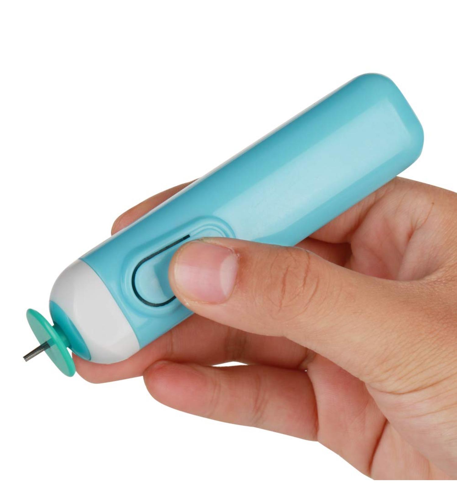Electric Quilling Pen - Blue - Automated Paper Volume Rolling Tool - Buy Online on SooperMarket.com