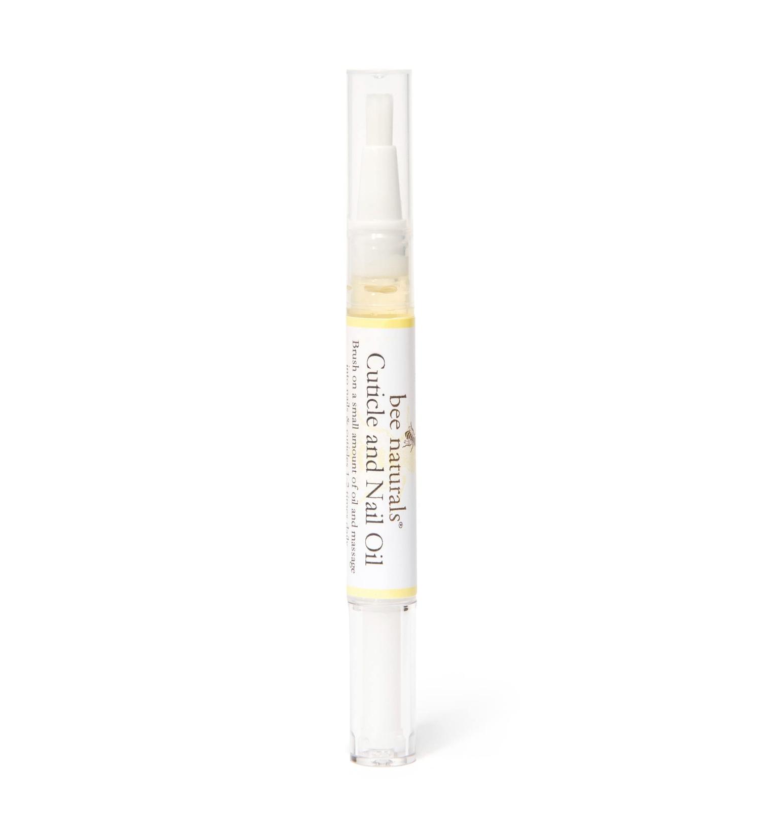 Bee Naturals Nail and Cuticle Oil Pen - Repair Dry Cuticles, Splitting, and Hangnails - With Vitamin E and Lavender, Lemon, Tea Tree - Revitalizing and Softening Formula - Buy Online on SooperMarket.com