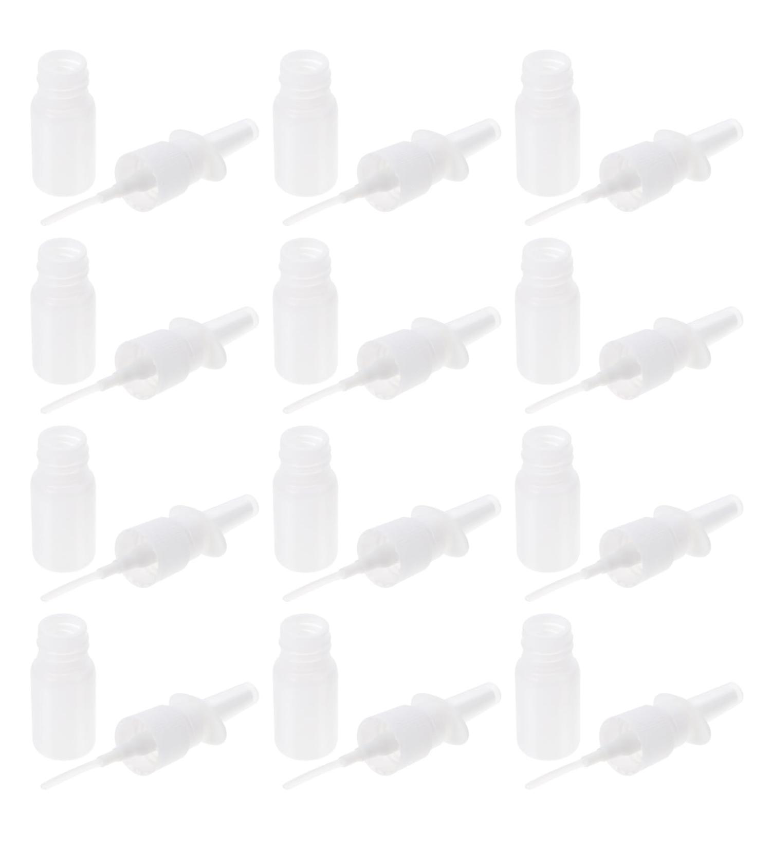 Healeved 10ML Nasals Spray Bottle - Set of 20 Refillable Mist Sprayers Versatile Travel Spray Bottle With Cover for Water Oils Skin Care Fine Mist Sprayers - Small Spray Bottle - Buy Online on SooperMarket.com