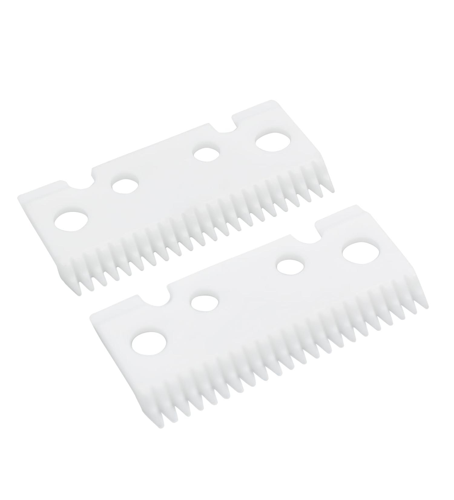 Professional 22 Teeth Hair Clipper Replacement Blades Zirconia Ceramic Moving Cutter Blade for Andis Master Li Cordless/Fade Hair Clippers (2) - Buy Online on SooperMarket.com