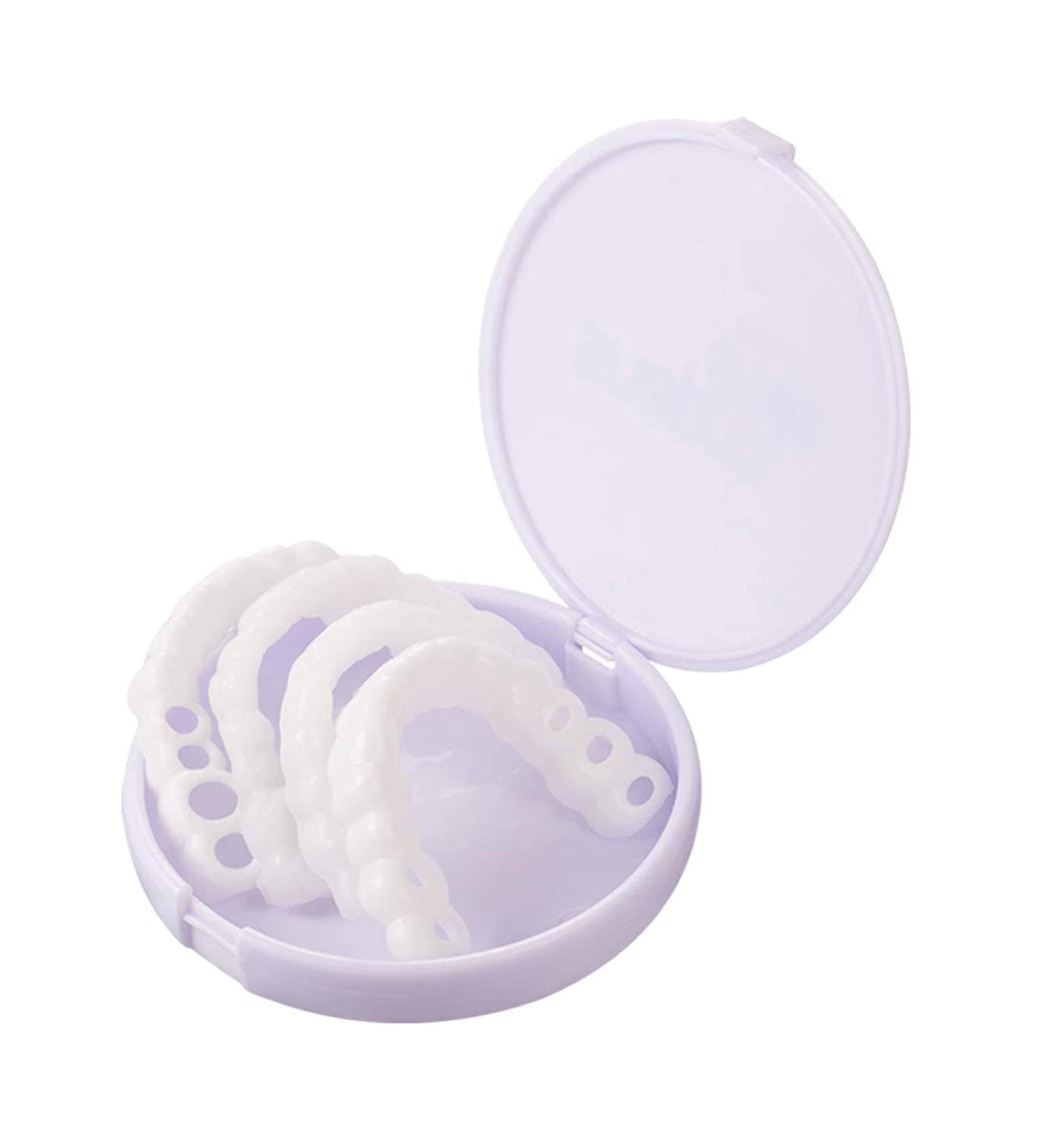 Xiaocui Provisional Dentures - Instant Perfect Smile | Comfort Fit Flex Teeth Veneers & Cosmetic Stickers for All Sizes - Buy Online on SooperMarket.com