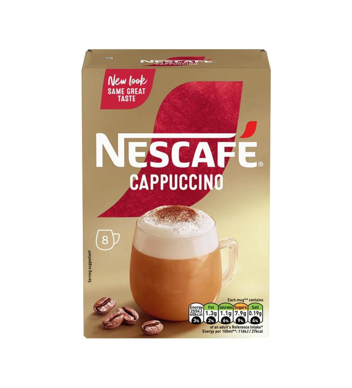 Coffee Sachets Cappuccino Instant Coffee 6 x 124g Sachets