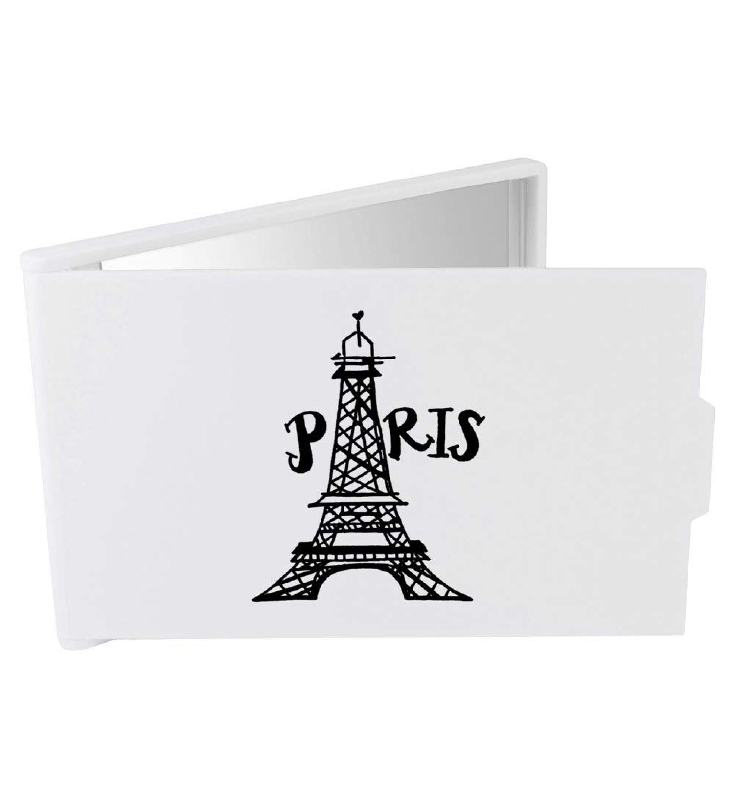 Azeeda 'Paris Eiffel Tower' Compact/Travel/Pocket Makeup Mirror (CM00012307)