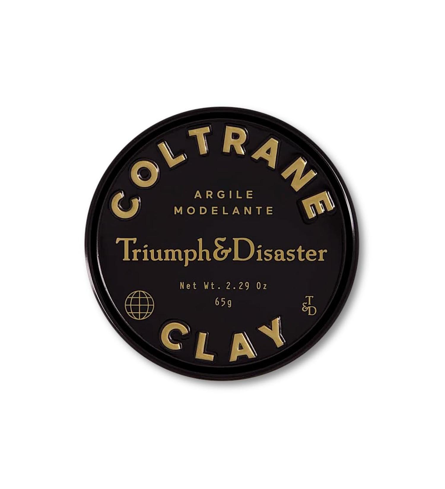 TRIUMPH & DISASTER | Coltrane Clay Hair Pomade | Medium Hold for Fine to Thick Hair - Matte Finish for Men 65g 2.29 Ounce (Pack of 1)