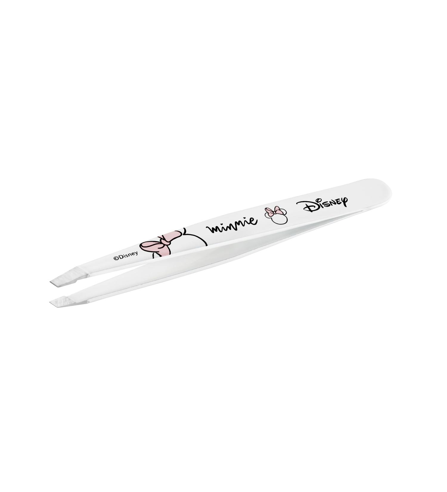 TWEEZERMAN Disney Minnie Mouse Ear Slanted Tweezers - Exclusive High Precision & Perfect for Eyebrows | International Shipping Available - Buy Online on SooperMarket.com