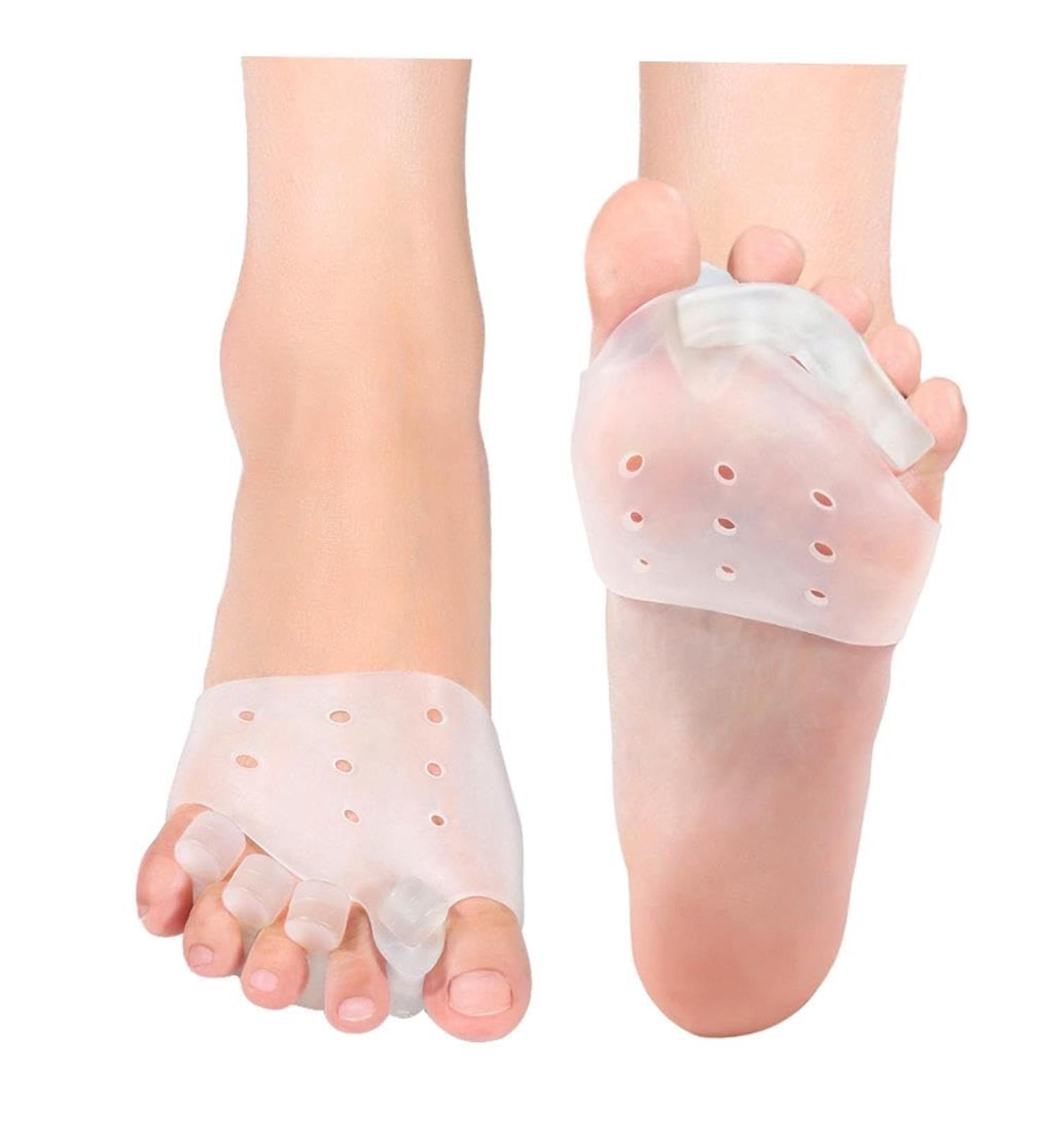Comfortable Gel Toe Separators & Bunion Corrector with Metatarsal Pads - Proven Relief for Callus Prevention - Buy Online on SooperMarket.com