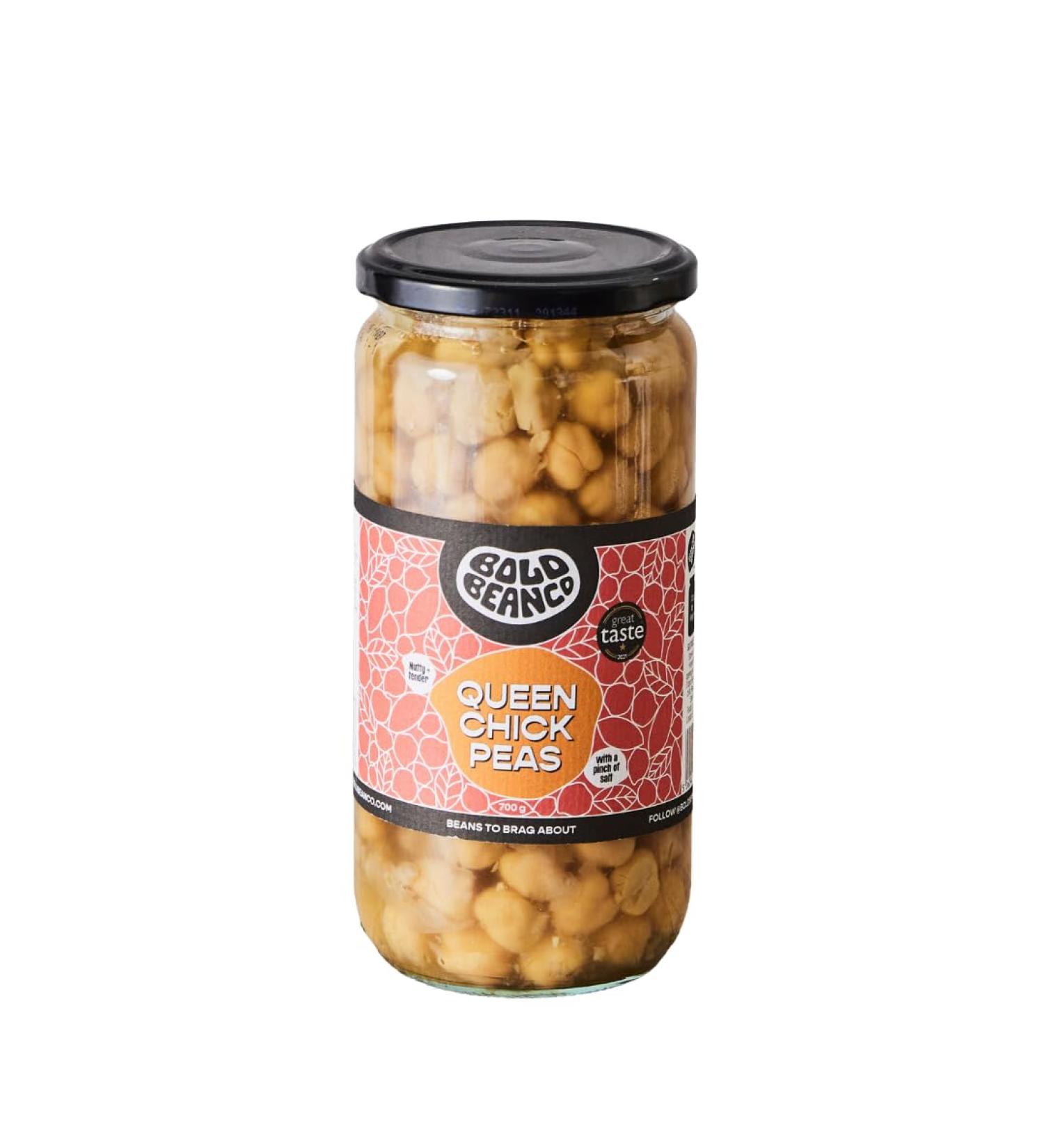 Bold Bean Co Queen Chickpeas 700 g - Buy Online on SooperMarket.com
