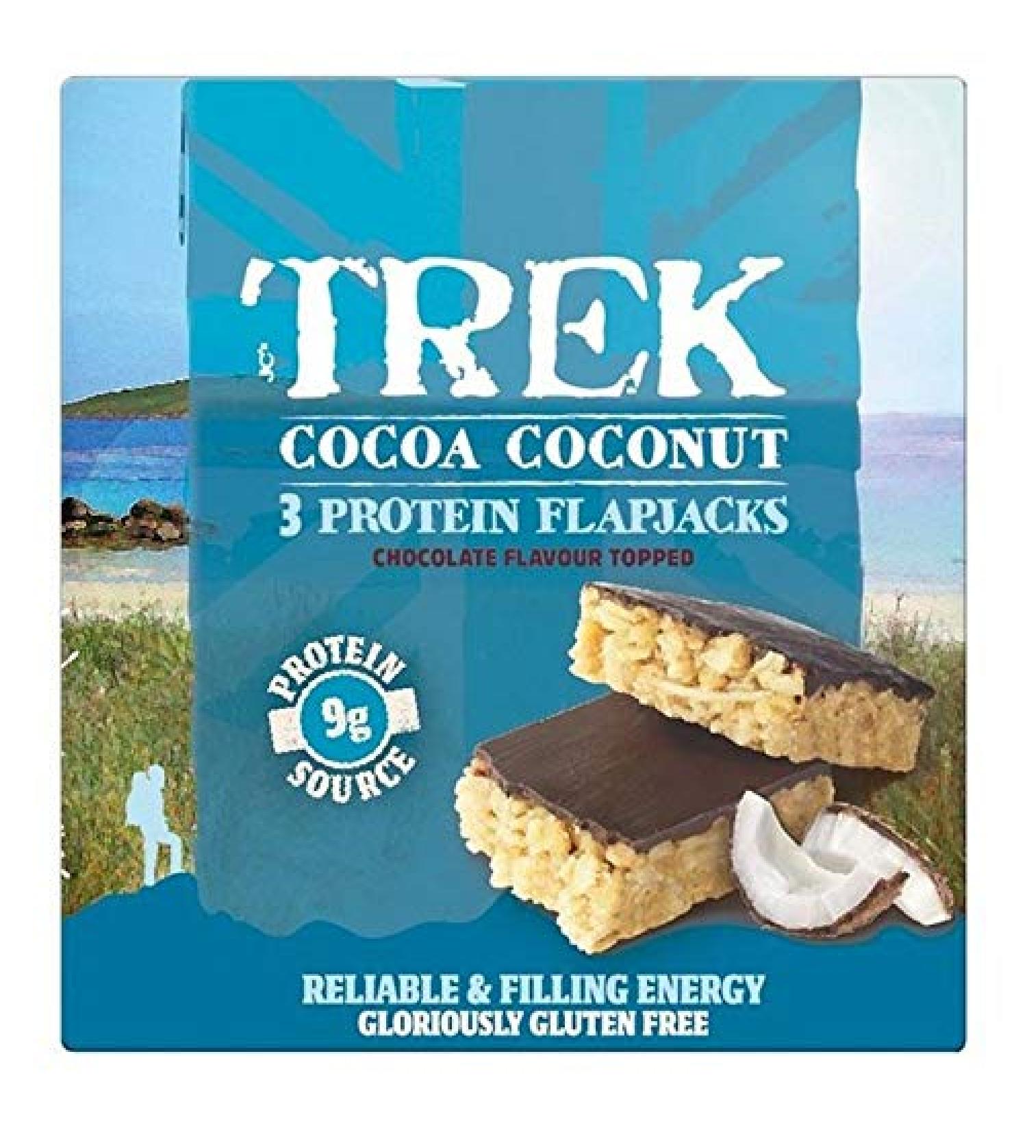 Trek Cocoa Coconut Flapjack Multipack 3 x 50g