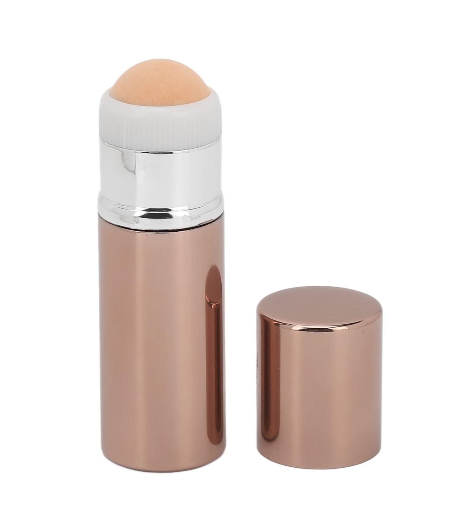 Oil Absorbing Volcanic Roller | Reusable Oily Skin Control | Portable Shine Remover & Blotting Brush - Perfect for Oily Skin Care - Buy Online on SooperMarket.com