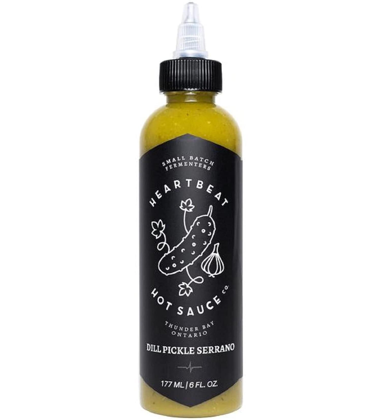Heartbeat Hot Sauce Dill Pickle Serrano