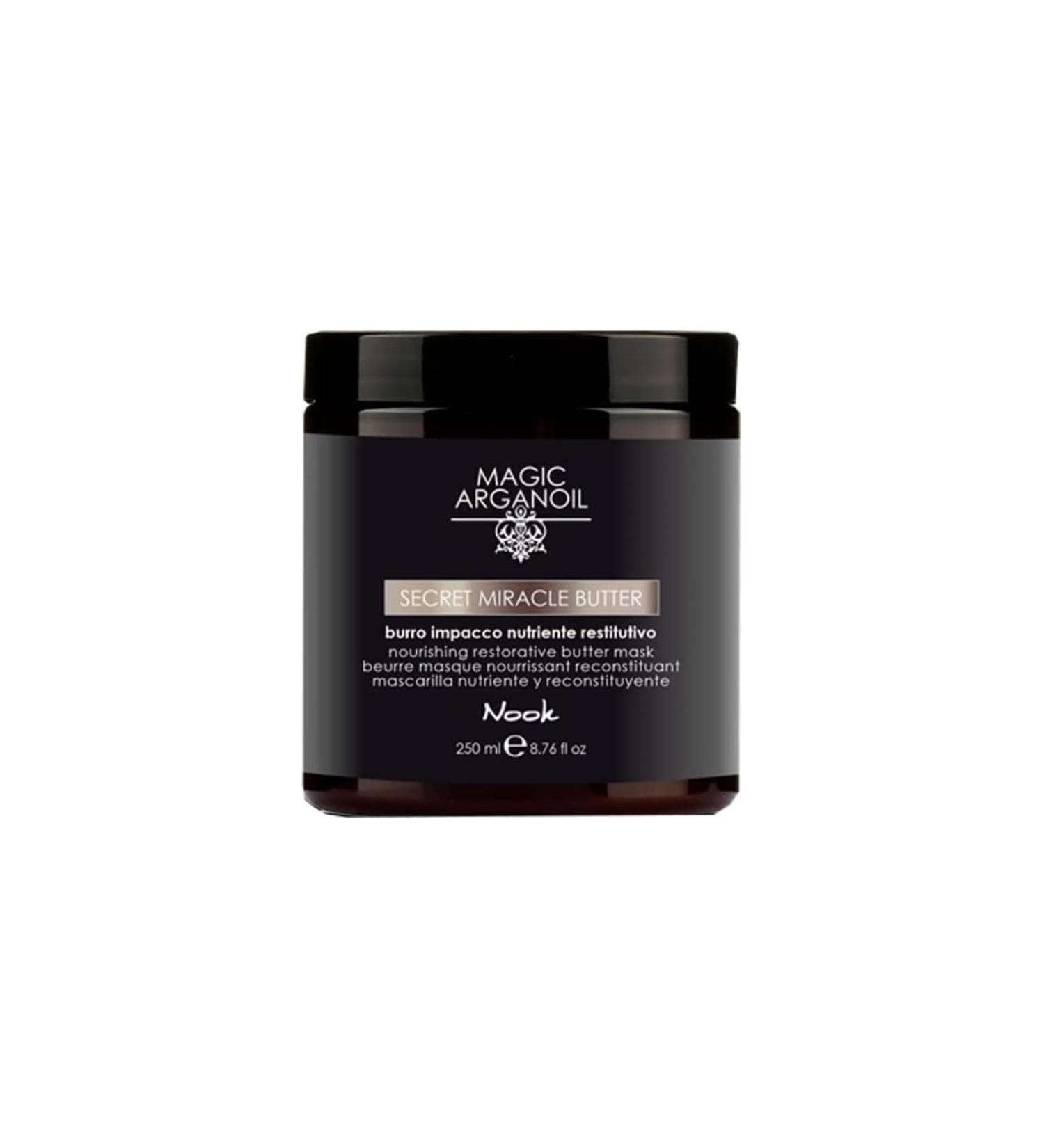 Nook Burro Impacco Nutriente Magic Arganoil Secret Miracle Butter 250 ml - Buy Online on SooperMarket.com