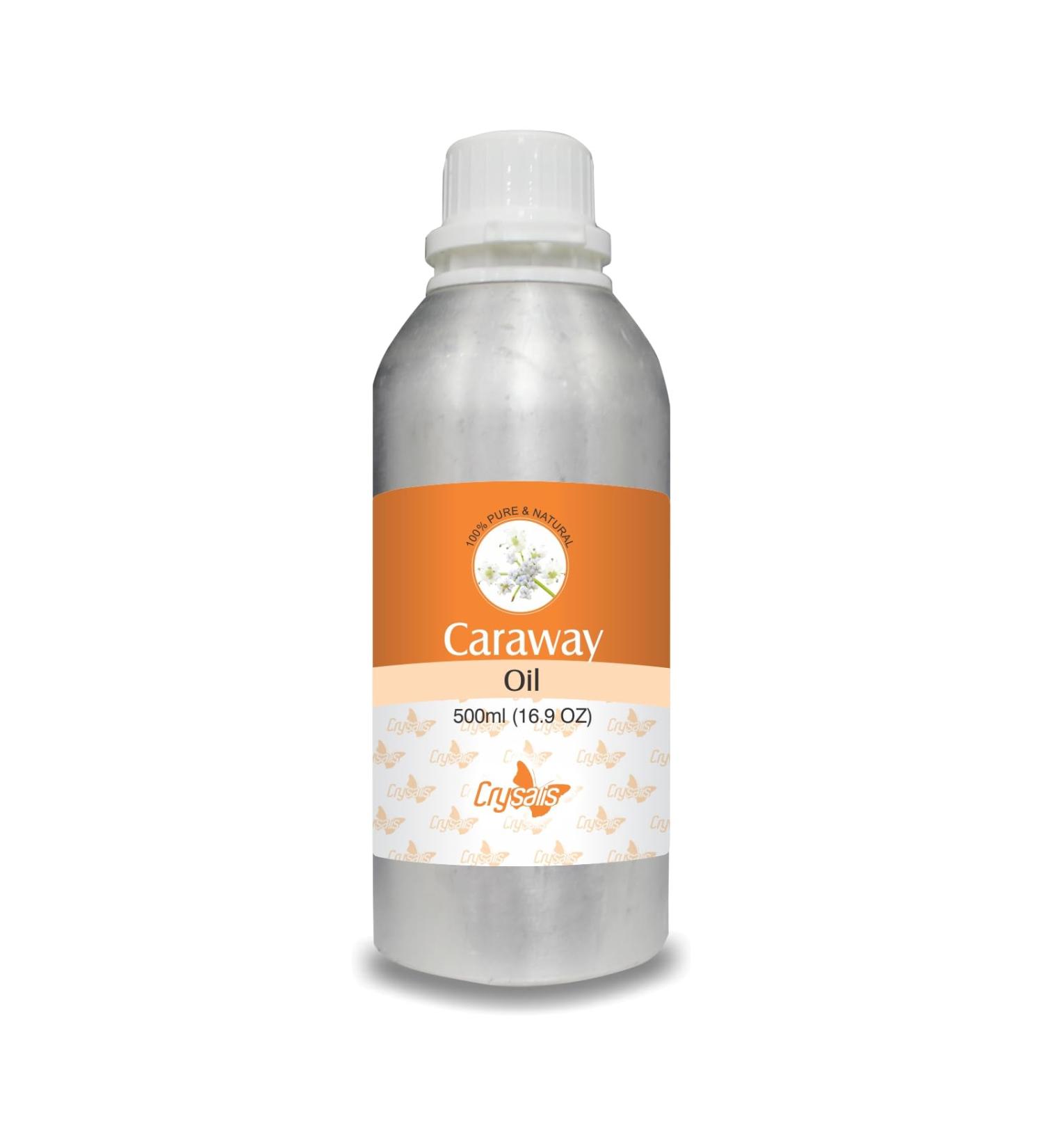 Crysalis Caraway Pure Essential Oil (Carum carvi) Steam Distilled Essential Oil -500ml 500.00 ml (Pack of 1) - Buy Online on SooperMarket.com