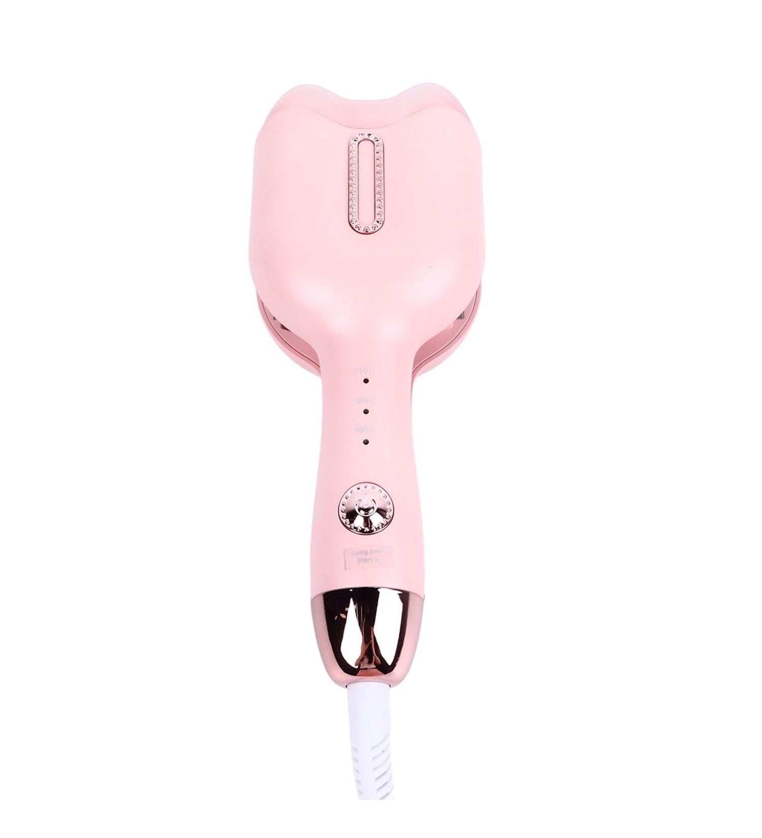 Automatic Curling Iron Wand Auto Hair Curler US Plug 110 220V Uniform Heating for Travel - Buy Online on SooperMarket.com