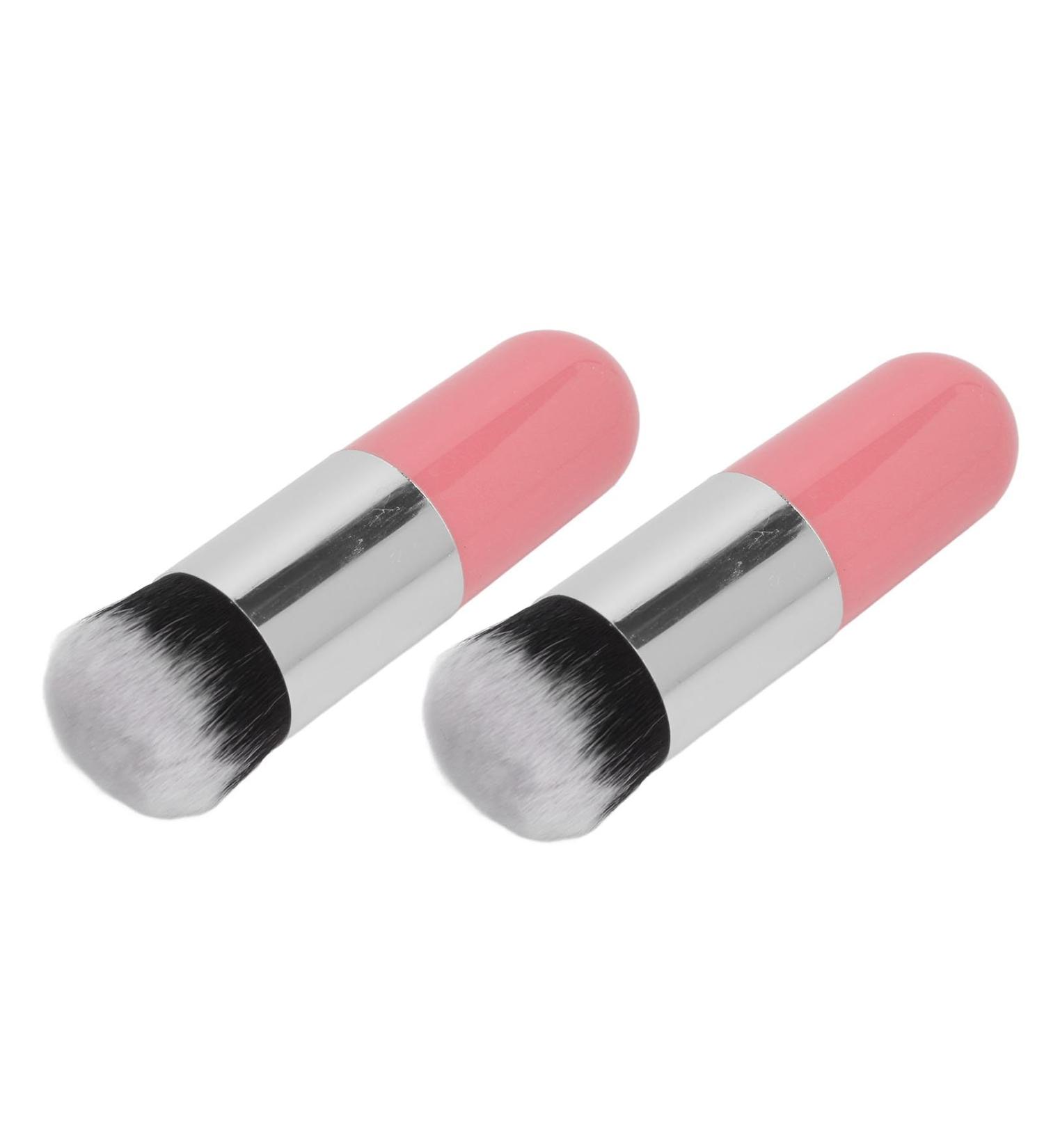 Beauty 2Pcs Adorable Pink Chubby Foundation Brush Utensil Single Tool Household Cosmetic Glam Cute Travel Case Tool Tool Brush Brush Brush Perfect for Daily Use or Adventure Glam - Buy Online on SooperMarket.com