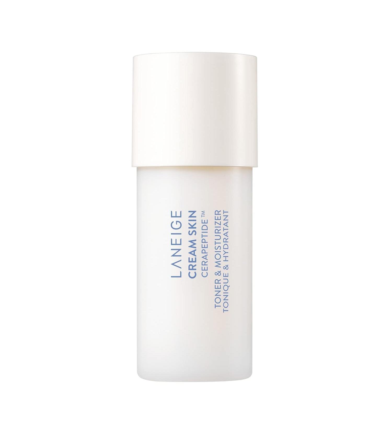LANEIGE Cream Skin Toner & Moisturizer 2-in-1 | Amino Acid Rich | Hydrating & Strengthening | 1.6 Fl Oz - Buy Online on SooperMarket.com