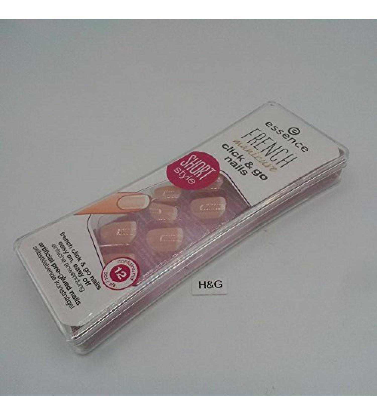 Essence - French Click & Go nails - Short Style