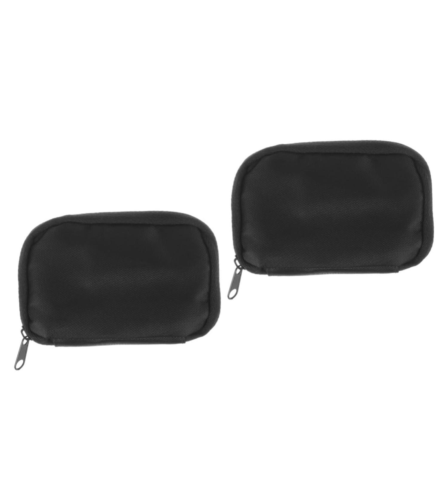 KALLORY 4 Pcs Blood Meter Storage Bag Zipper Storage Bags Meter Case Carrying Bag Medical Blackx2pcs 13x8.5cmx2pcs - Buy Online on SooperMarket.com