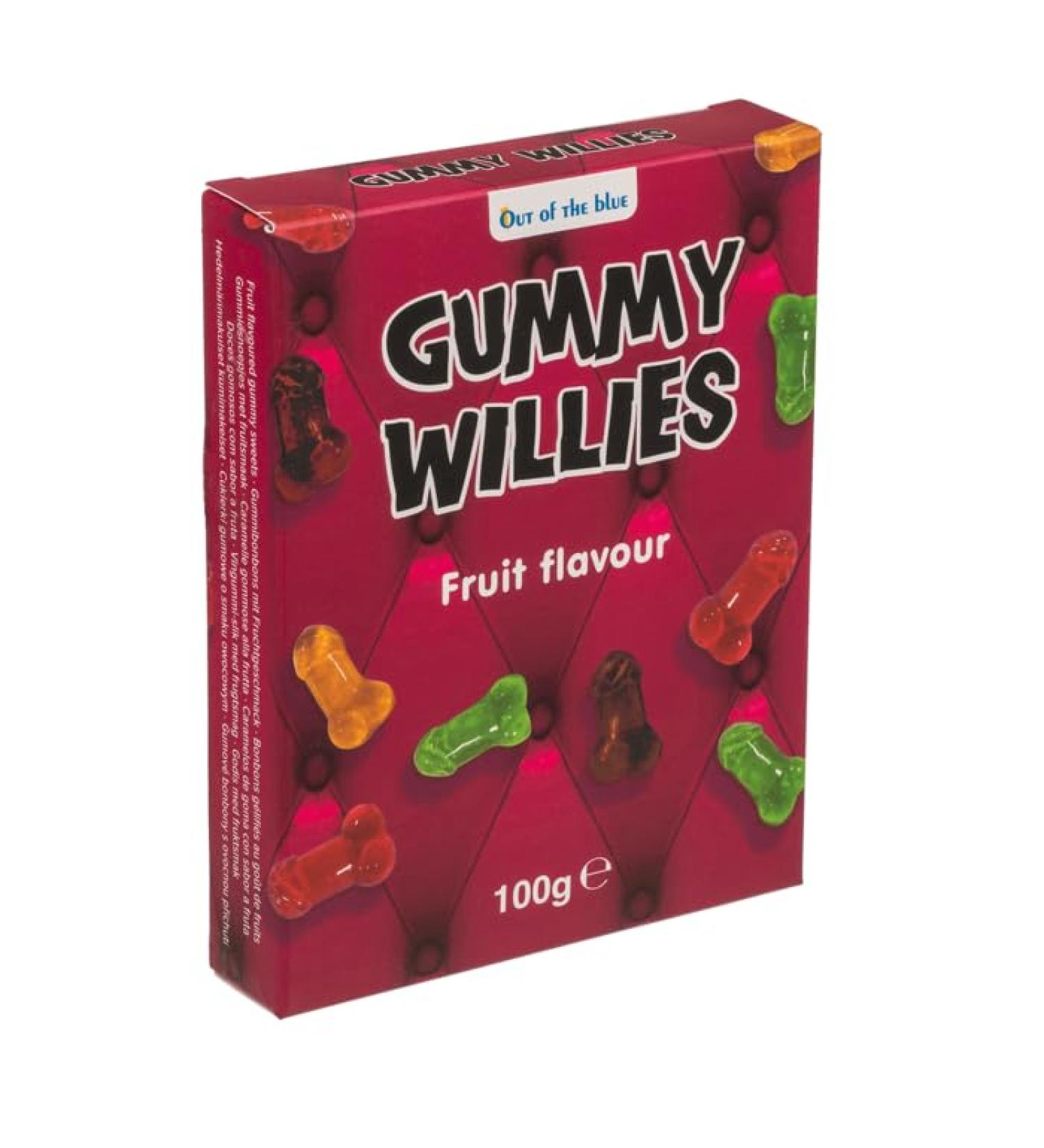 Gummy Willies - Mixed Fruit Flavoured Willy Shaped Sweets - Buy Online on SooperMarket.com
