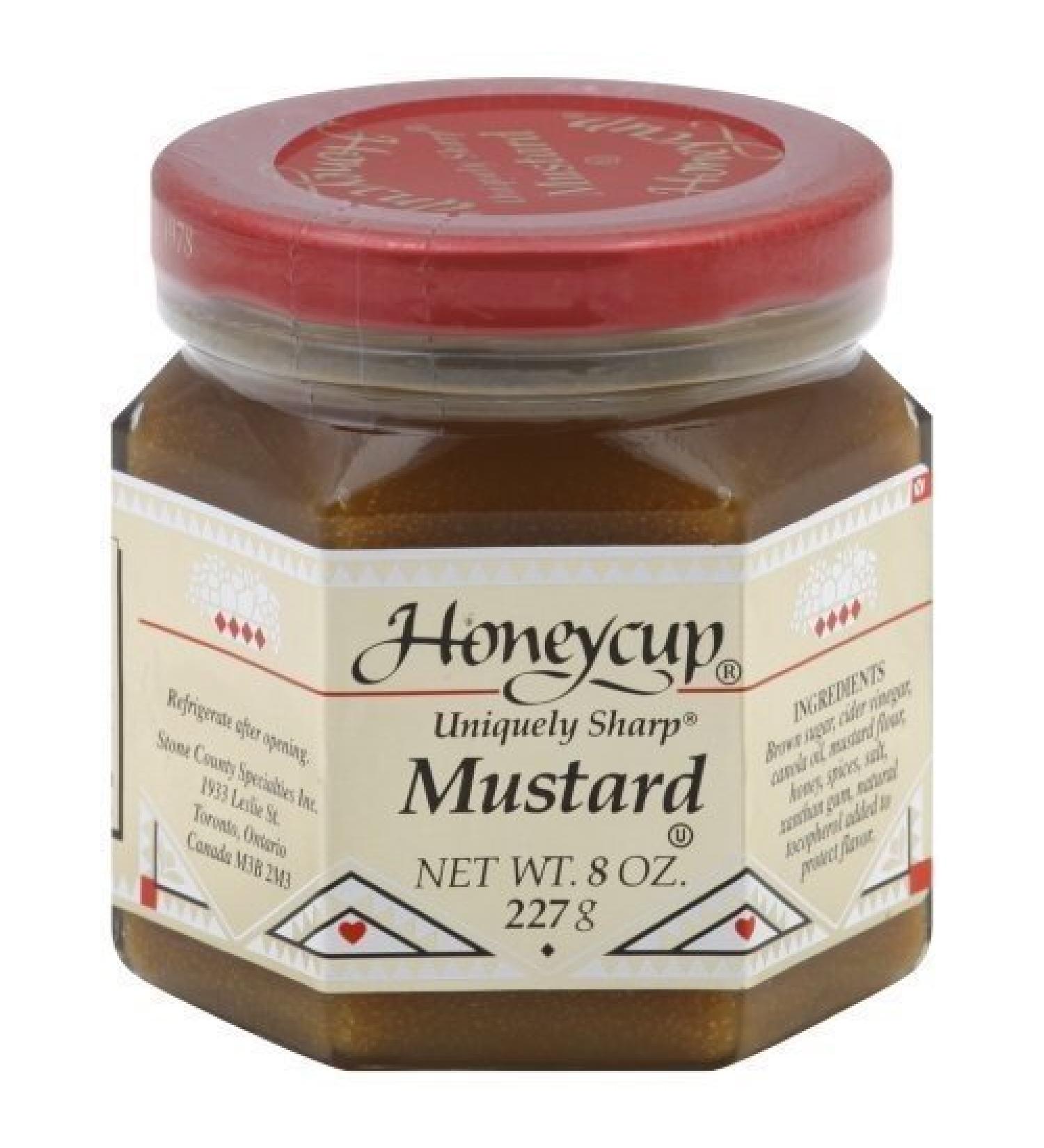 Honeycup Mustard 4 pack (8oz each) 8 Ounce (Pack of 4)