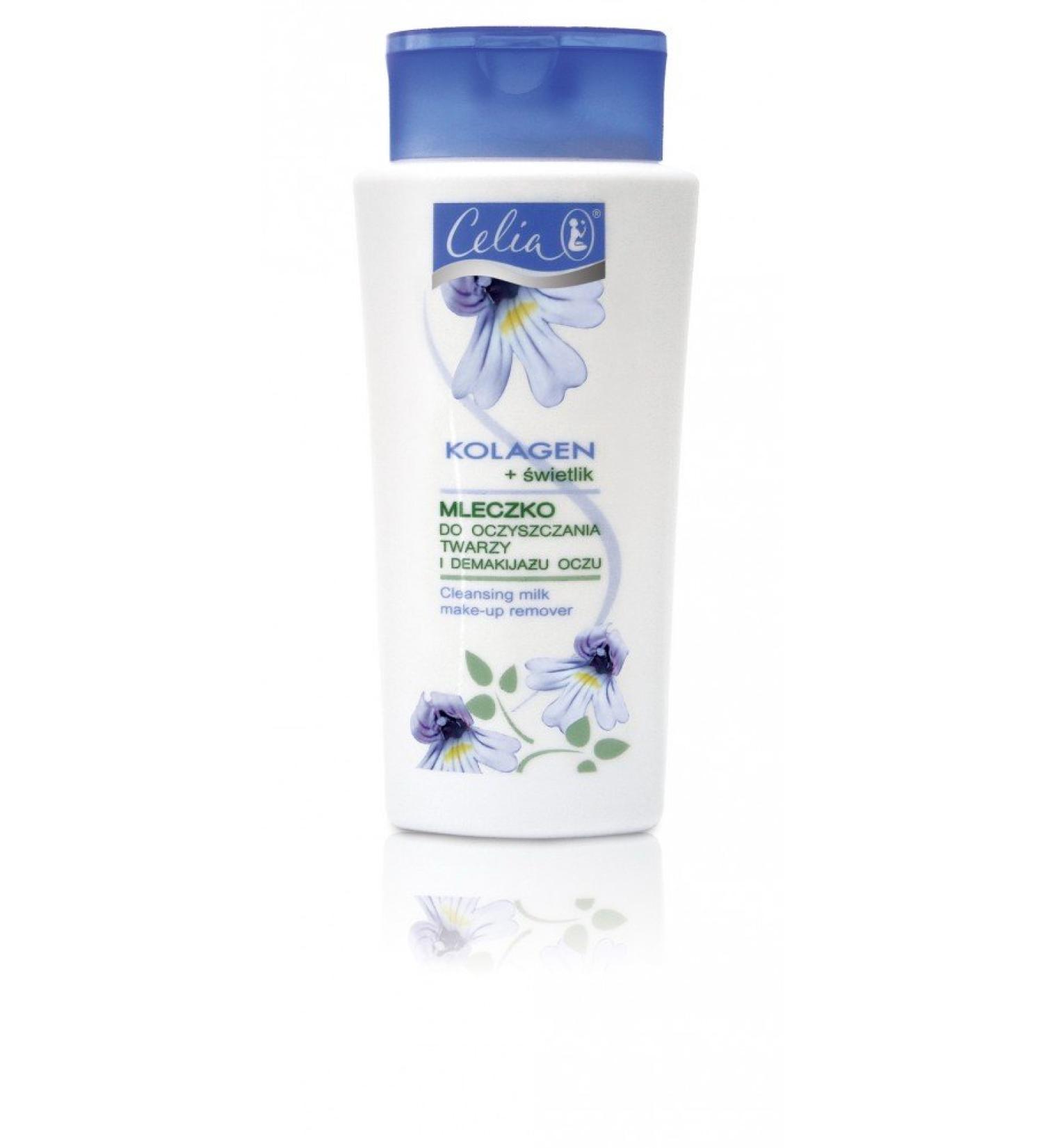 Celia Collagen Facial Cleansing Lotion Eye Make-up Remover 200ml by DAX