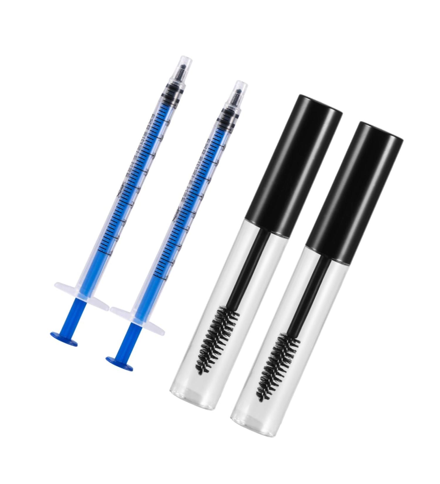BELLIFFY 12pcs Mascara Tube Dispensing Tool Oil Bottle Refillable Bottle Lengthening Mascara Plastic - Buy Online on SooperMarket.com
