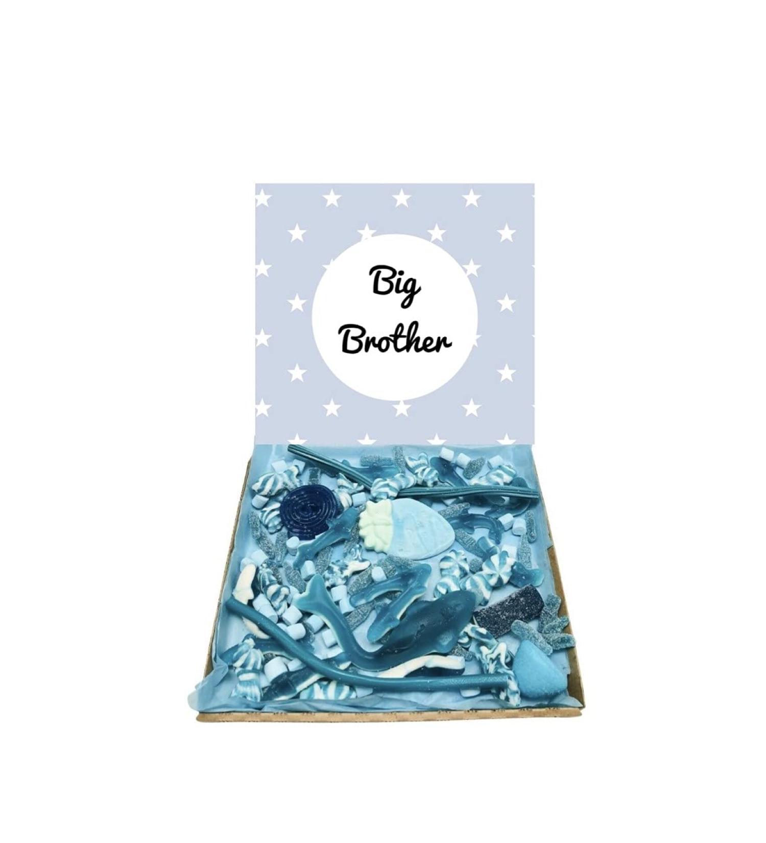 Big Brother Blue pick n mix 300g Pick and Mix Sweets Gift Box Hamper Retro Sweet Birthday Christmas New Baby Present - Buy Online on SooperMarket.com