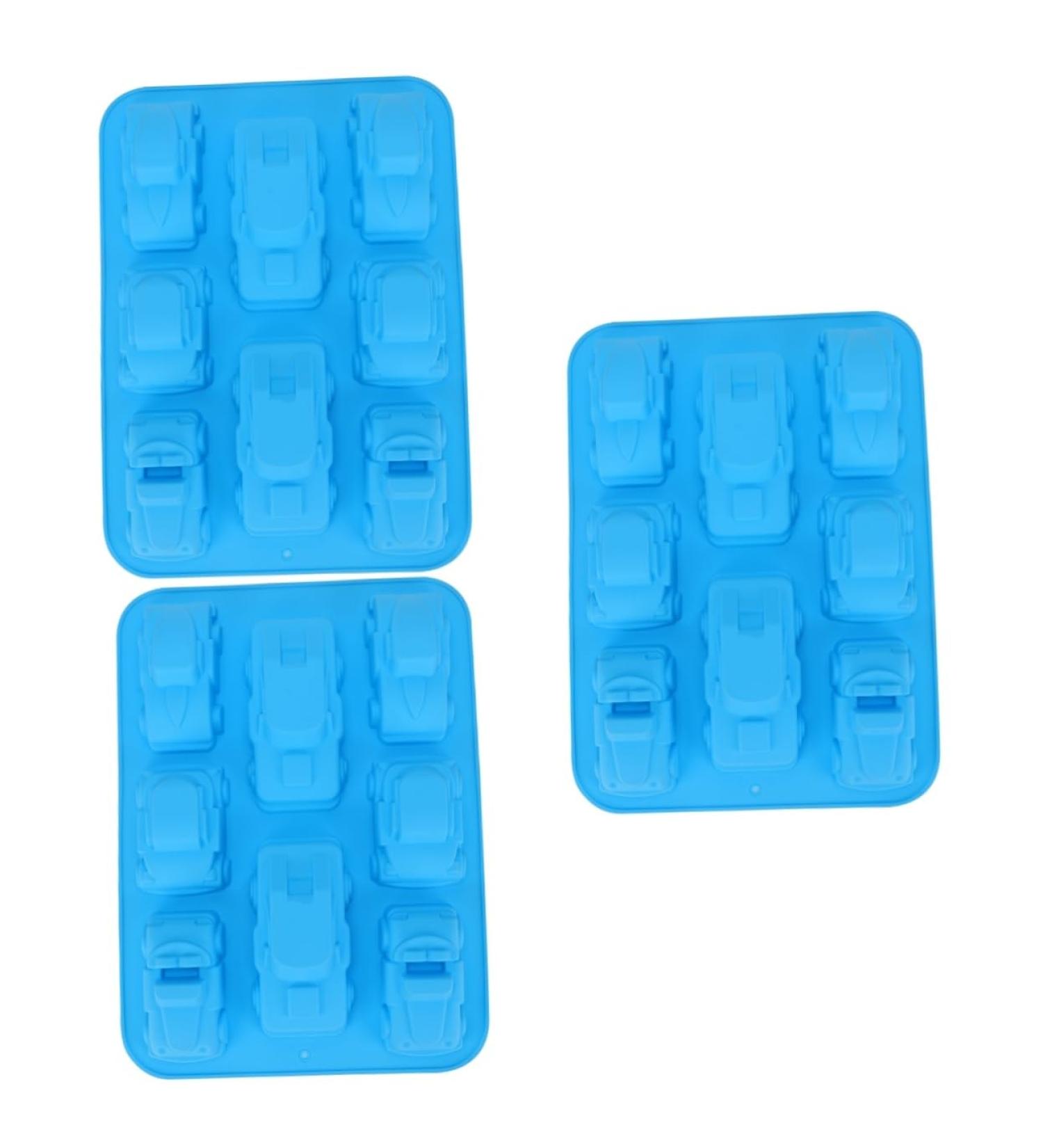 IMIKEYA Cake Stencil 3pcs Cake Mold Silica Gel Biscuit Brownie Cookie Stencils 33x23cmx3pcs - Buy Online on SooperMarket.com