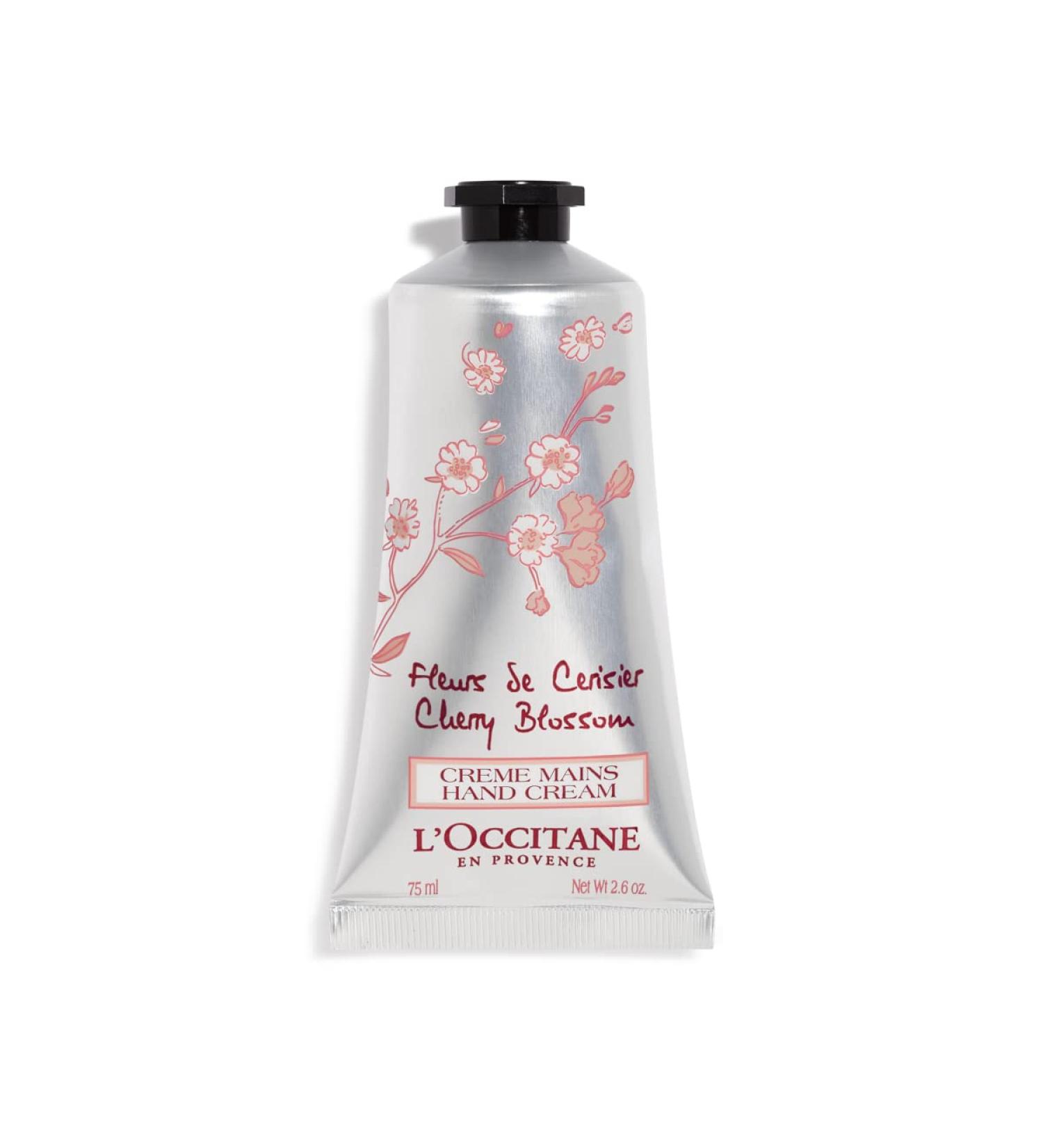 L'Occitane en Provence Flor de Cerezo Hand Cream 75 ml | Nourishing Cherry Blossom Moisturizer for Soft Hands - Buy Online on SooperMarket.com