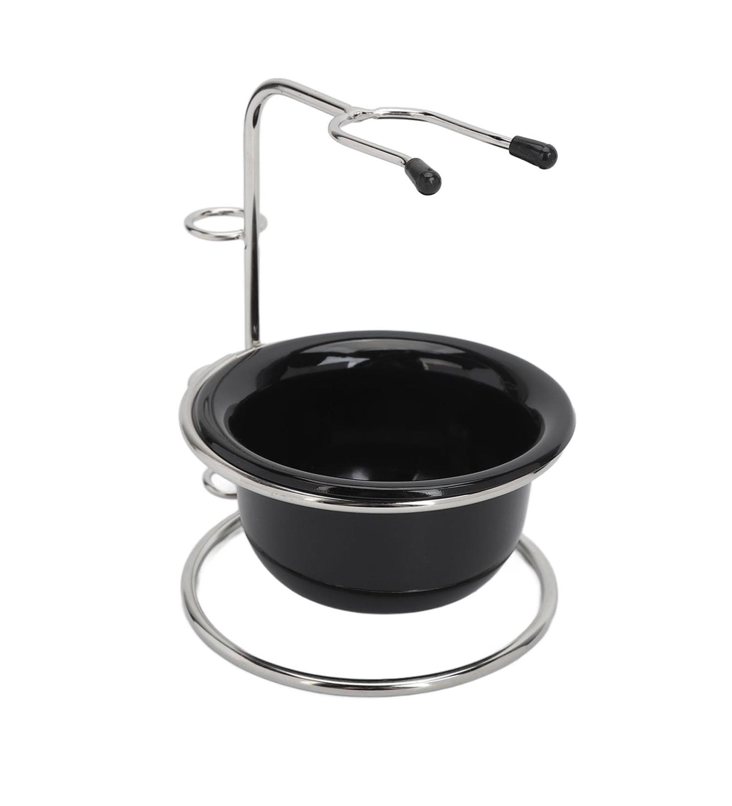 Beard Foam Mixing Bowl & Portable Shaving Brush Stand | Durable Barber Shop Essential - Buy Online on SooperMarket.com