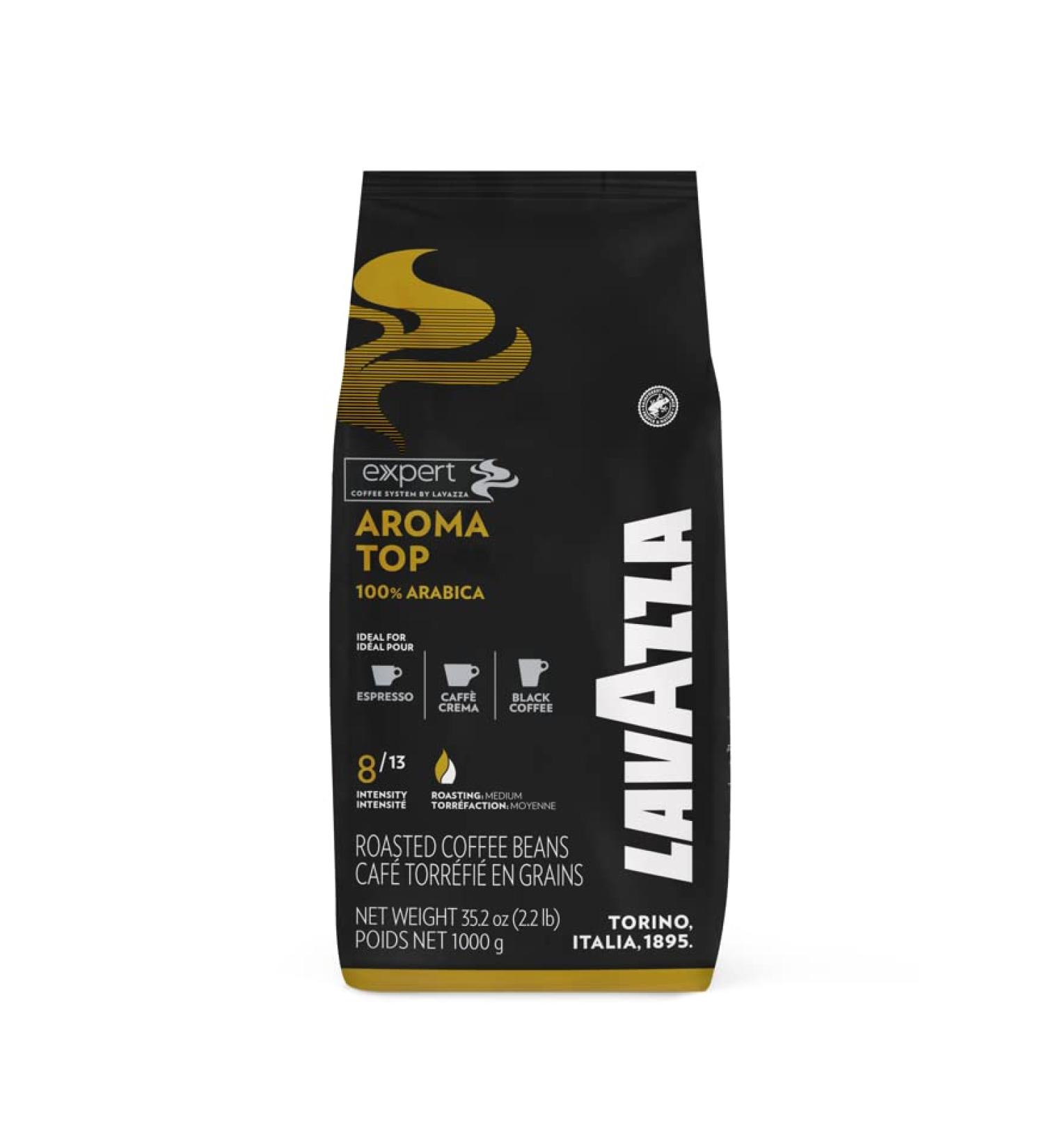 Lavazza Aroma Top 1Kg Coffee Beans (2) - Buy Online on SooperMarket.com