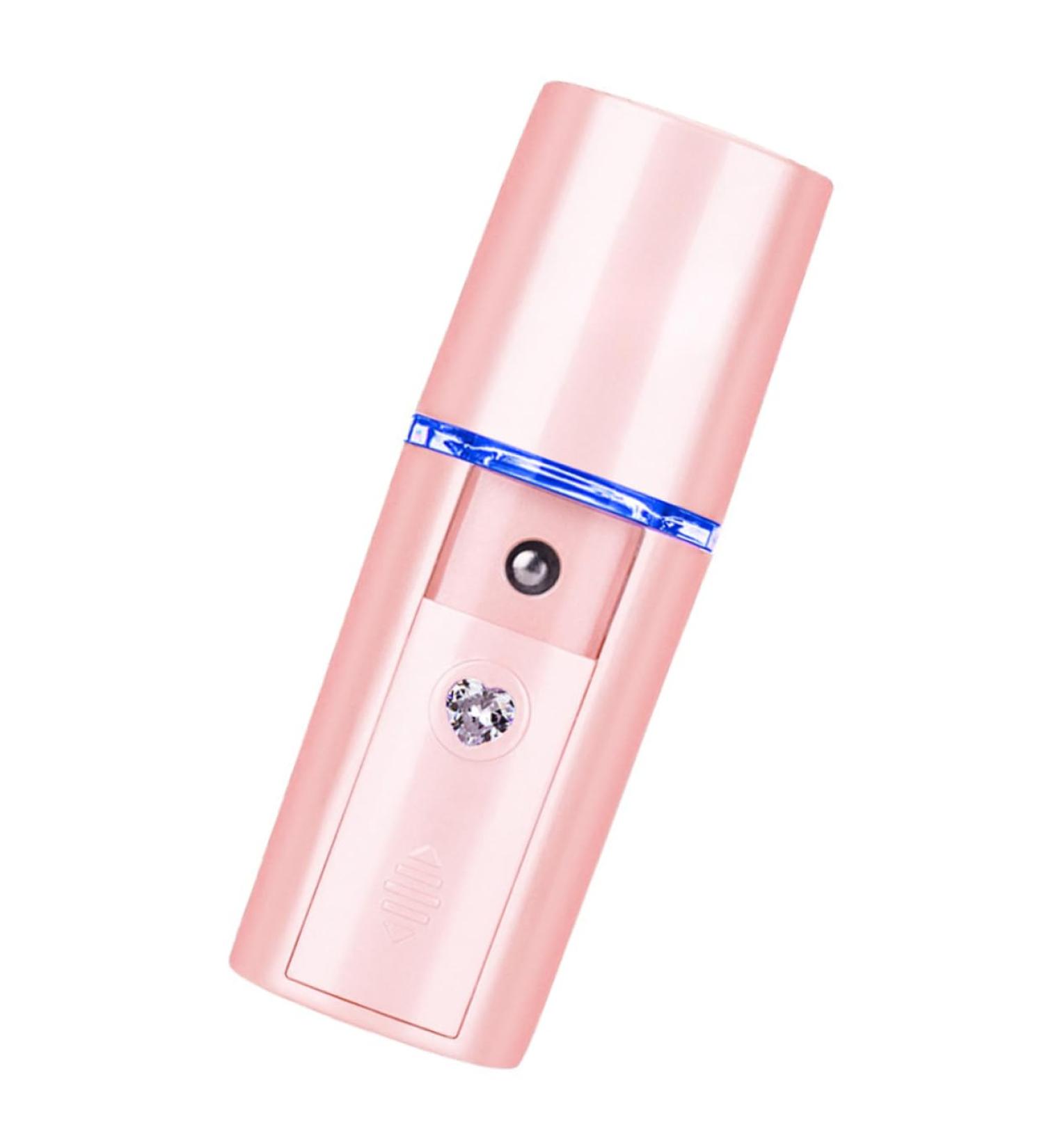 WOONEKY 1pc Hydrating Instrument Small Humidifier Facial Moisturizing Device USB Humidifier Pink Abs - Buy Online on SooperMarket.com